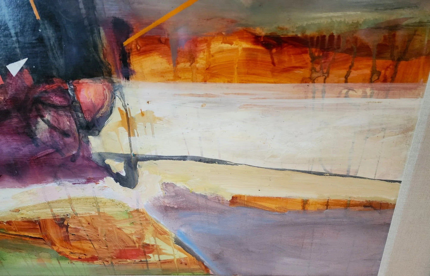 Harold E Larsen Original Painting " Space in Time "