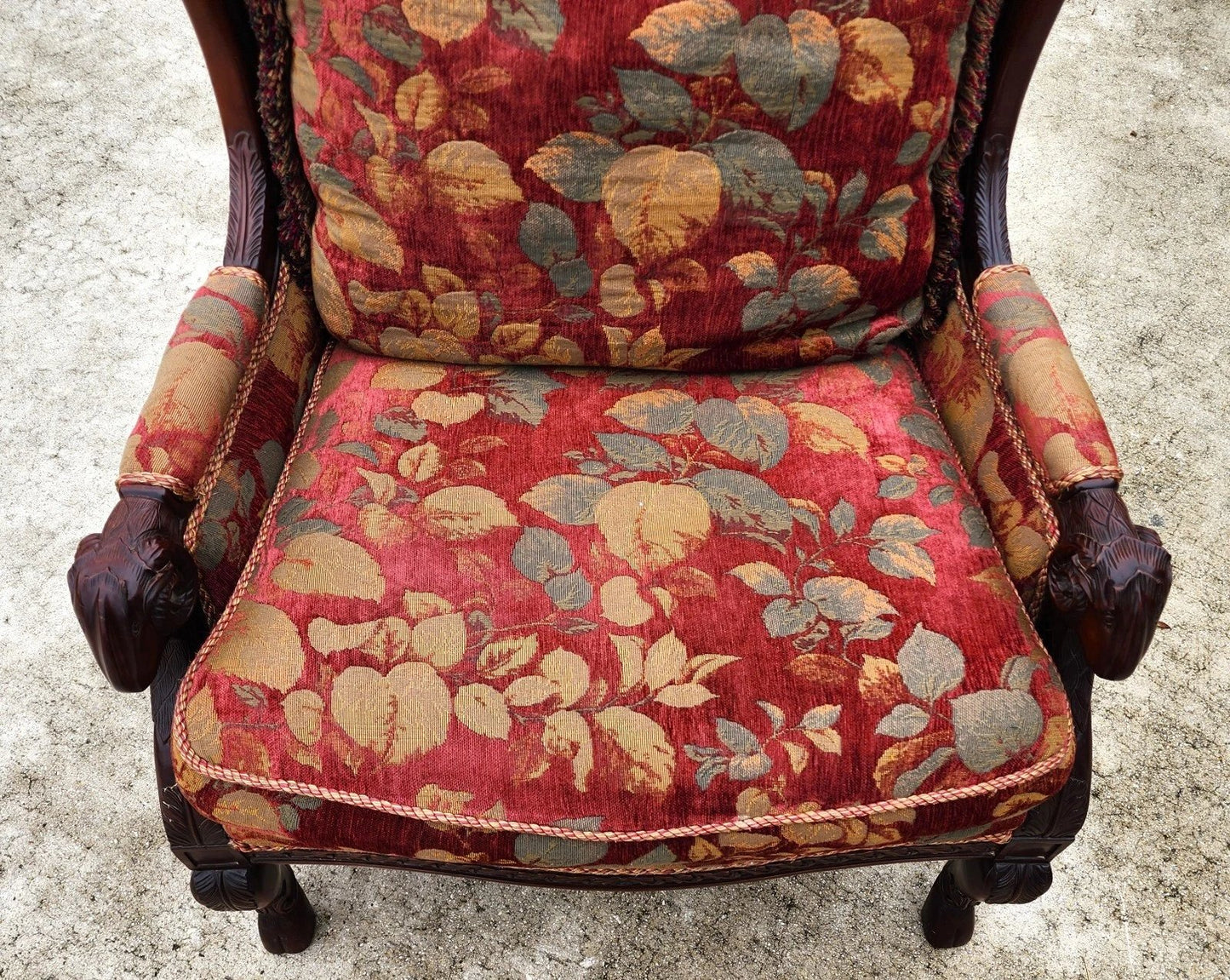 Rams Head Library Reading Lounge Chair by Key City Furniture