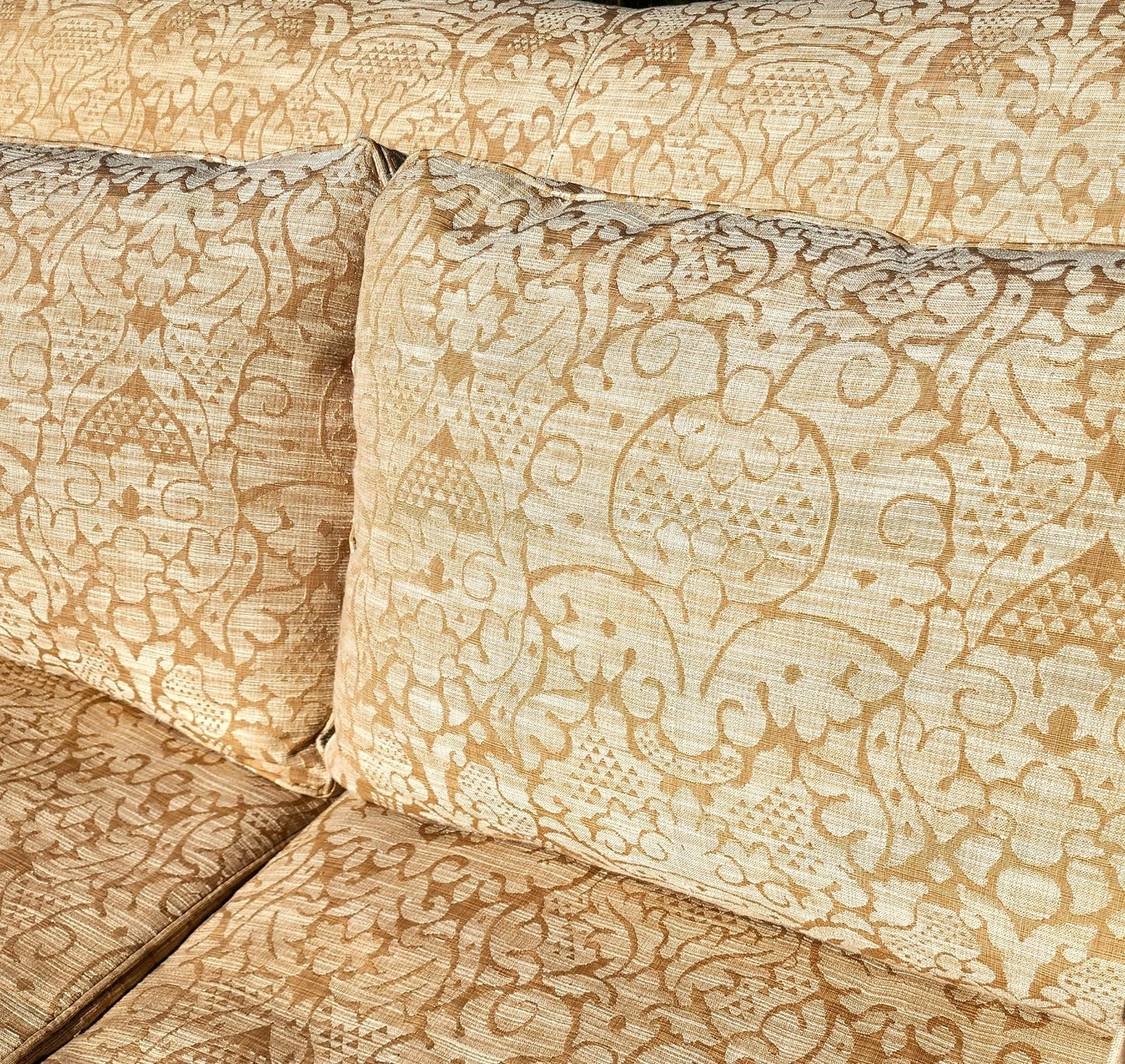 Ralph Lauren English Sofa Damask Brocade Fabric