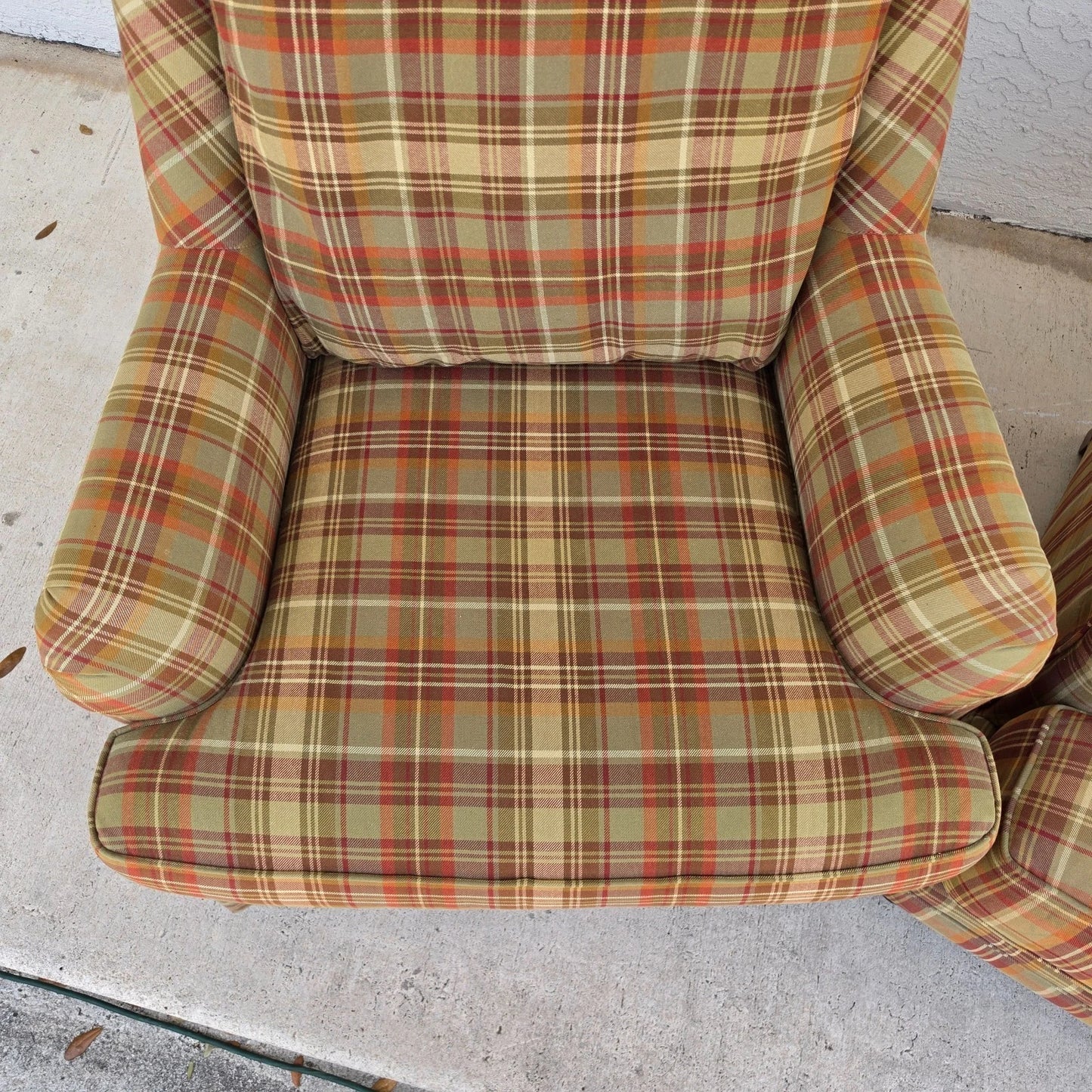 Century & Sherrill Matching English Lounge Club Chairs