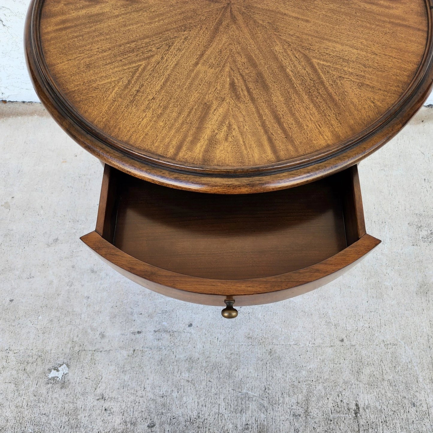 Woodbridge Linwood Center Side Table Faux Bamboo