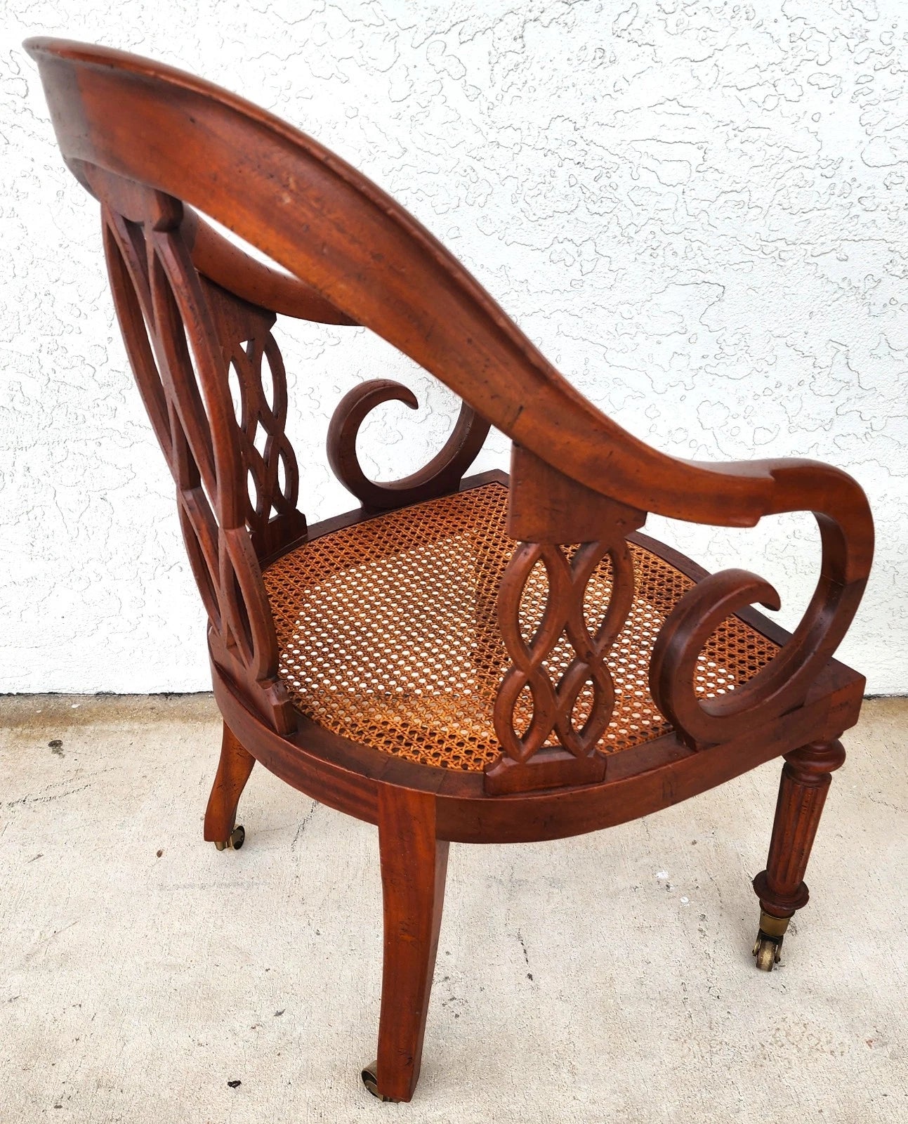 Baker Regency Armchairs Rolling Set of 3