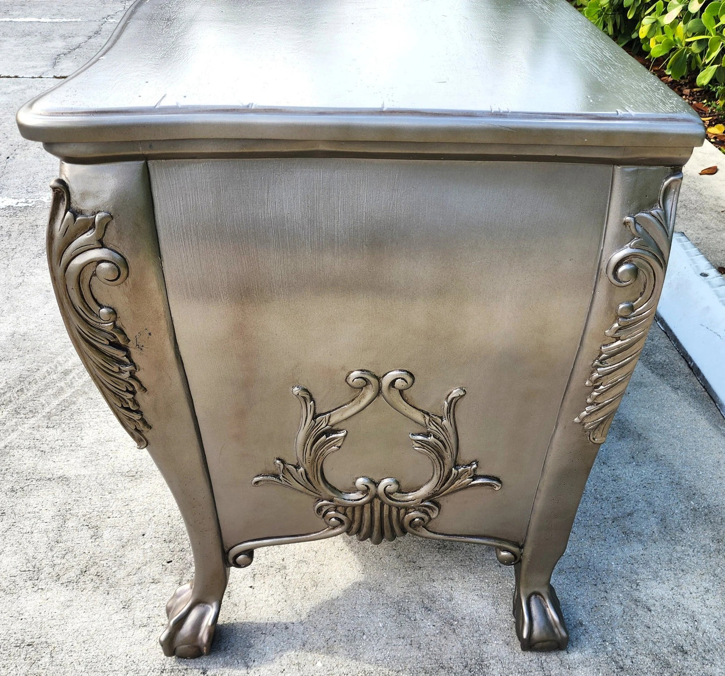 Vintage Baroque Rococo Chests Bombay Pair