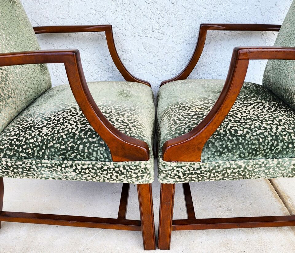 Vintage Gainsborough Lolling Armchairs Pair