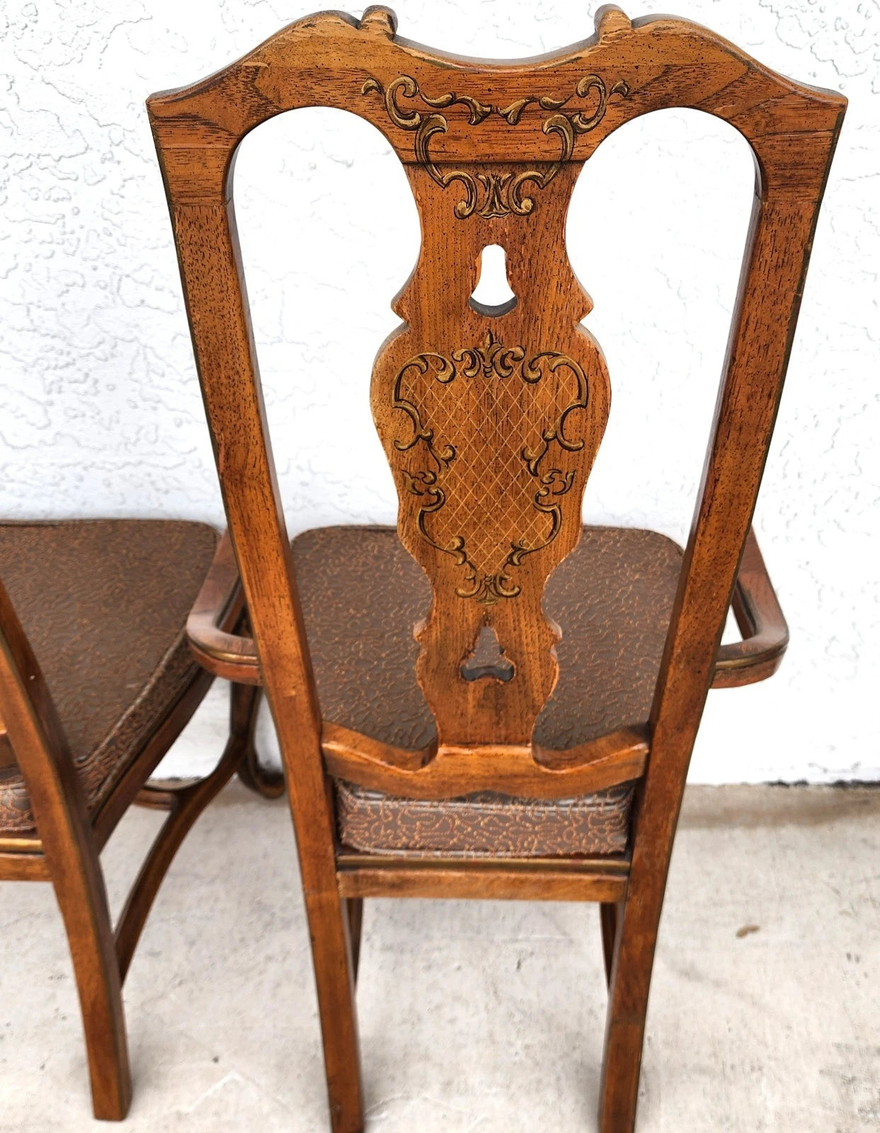 Drexel Italian Tuscan Dining Chairs Set of 6