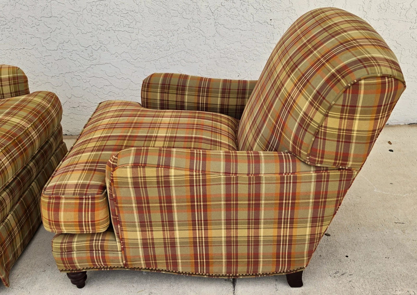 Century Furniture English Library Reading Lounge Armchair