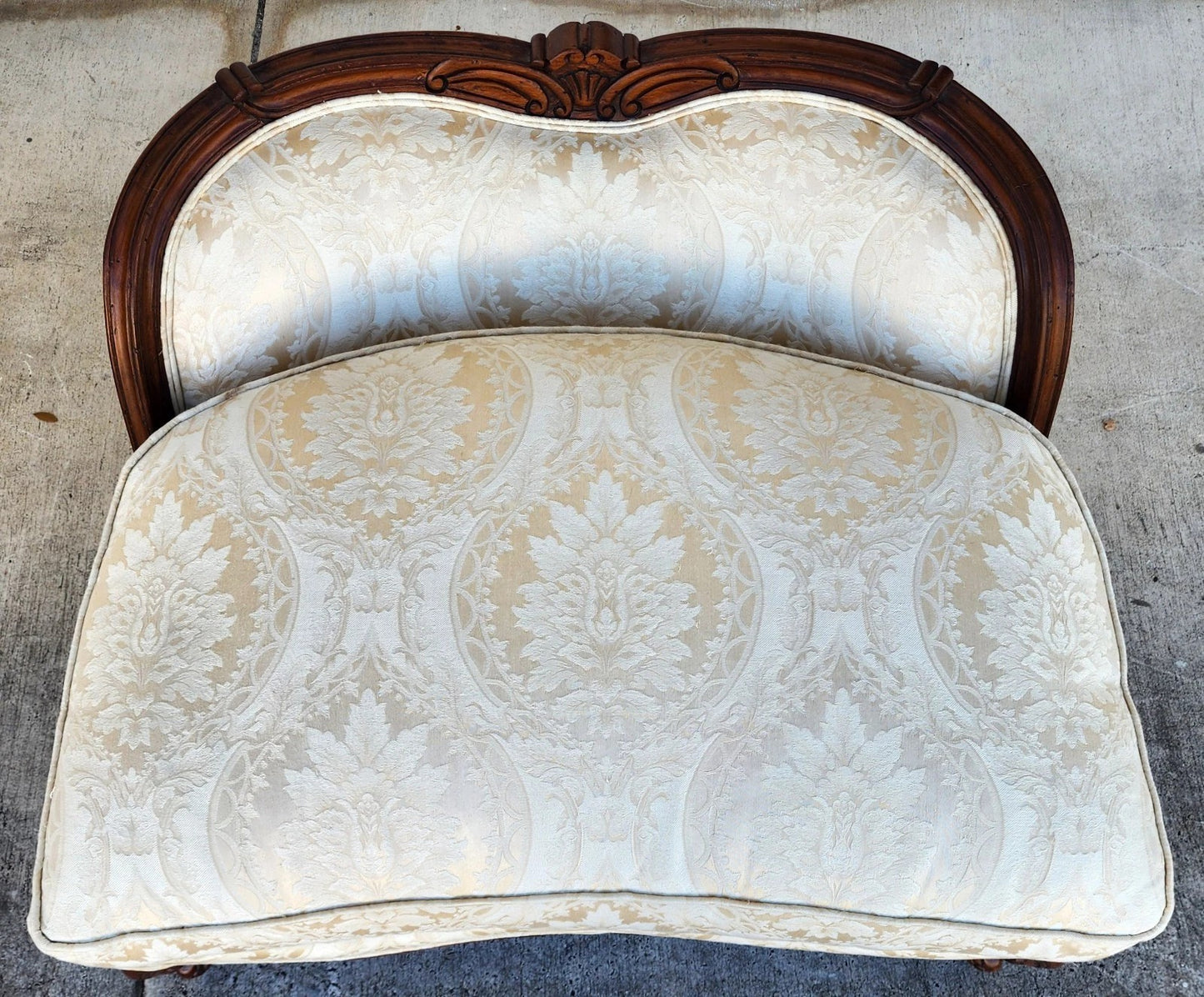 Henredon Louis XV Duchesse Brisée Longue Chair French Bergère