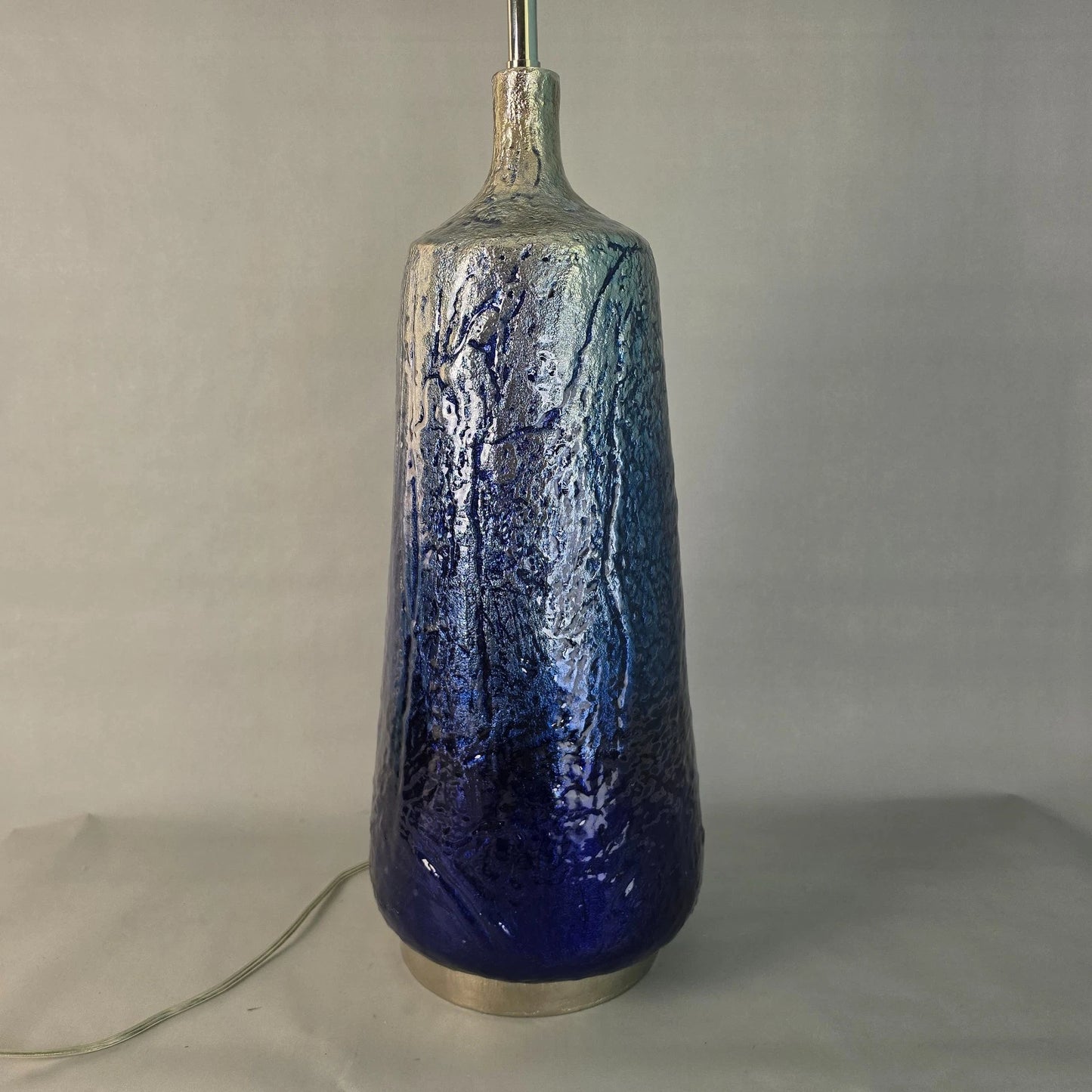 JOHN RICHARD OMBRÉ ENAMELED LARGE TABLE LAMP