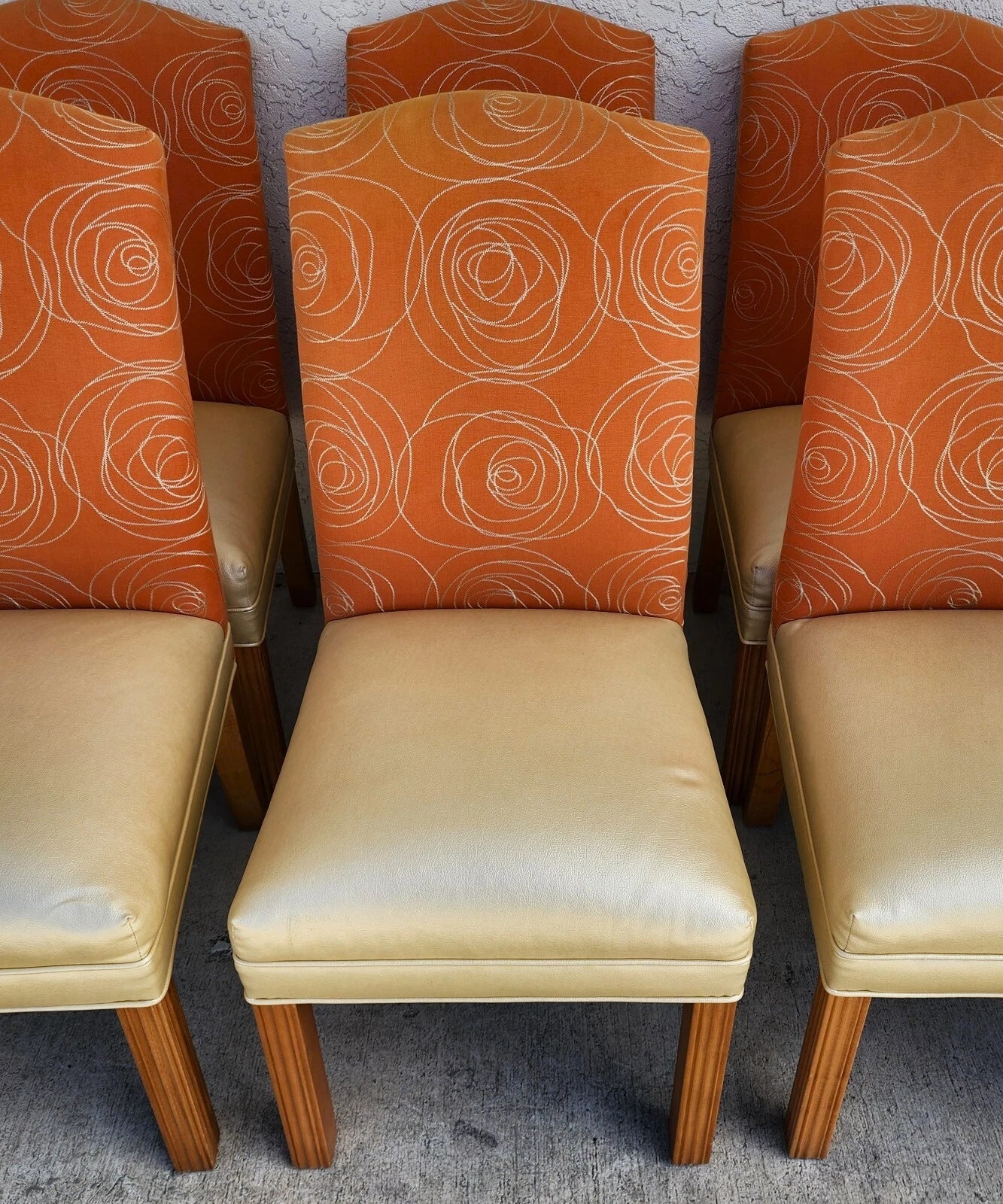 Contemporary Dining Chairs Set of 8