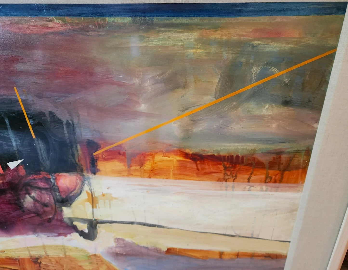 Harold E Larsen Original Painting " Space in Time "