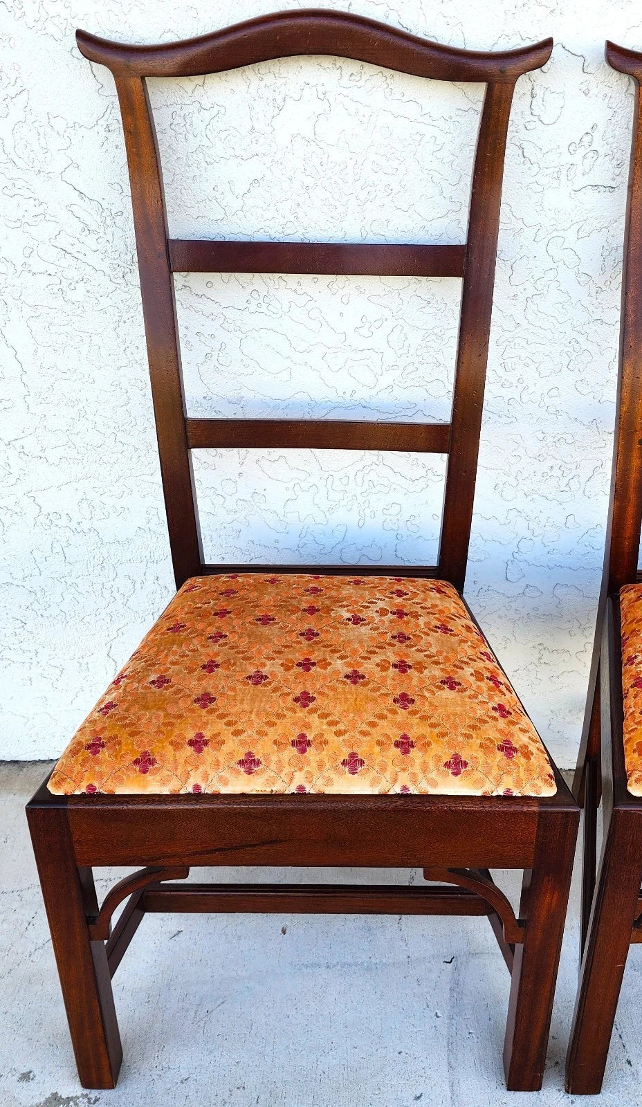 Vintage Ladderback Dining Chairs by Hickory Chair Co