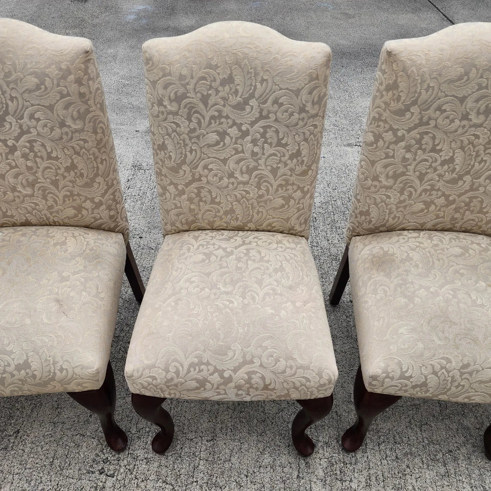 Queen Anne Dining Chairs by Bombay Company Set of 5