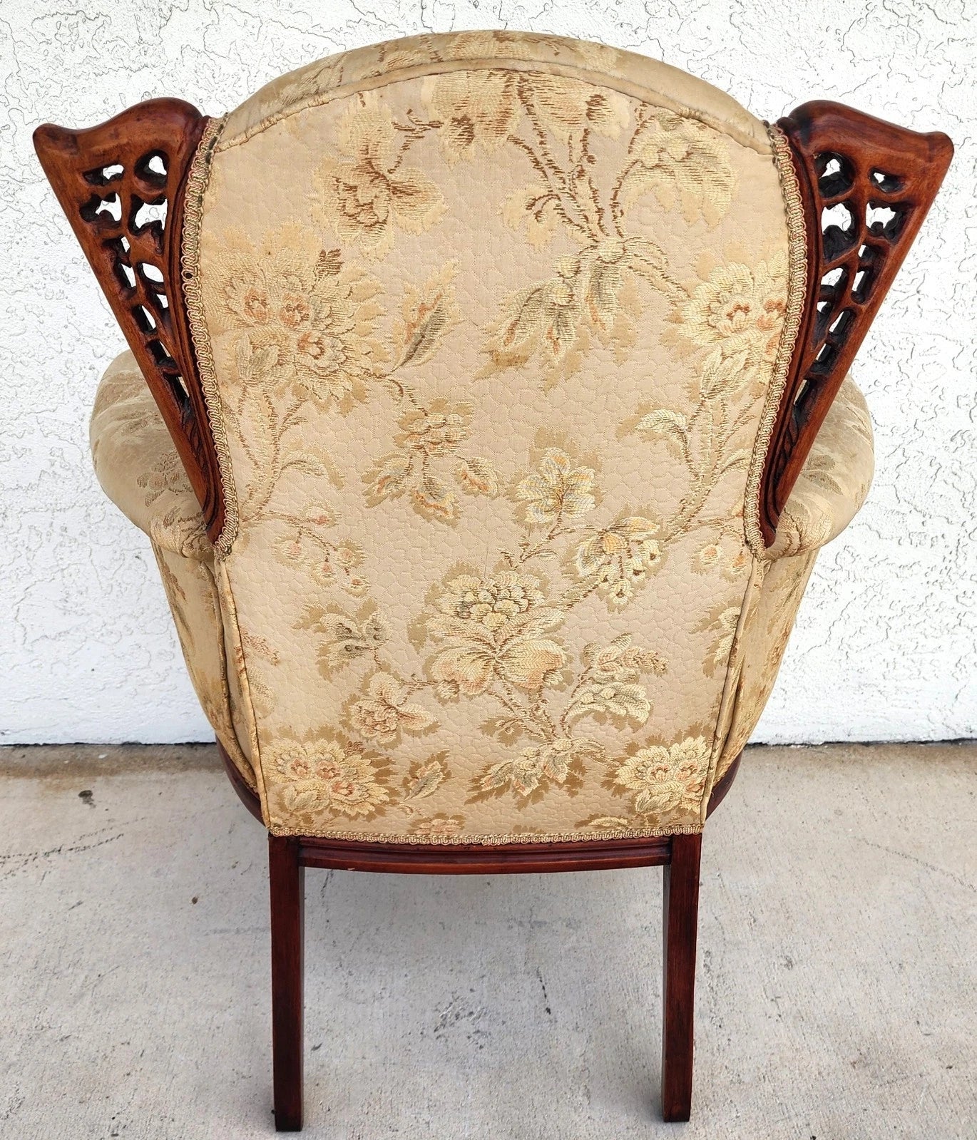 GROSFELD HOUSE Armchairs Rosewood Antique Set of 2