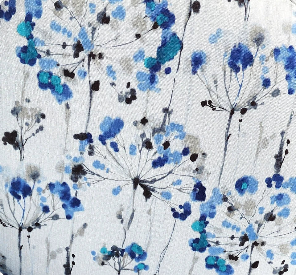 Bassett Round Cotton Ottoman