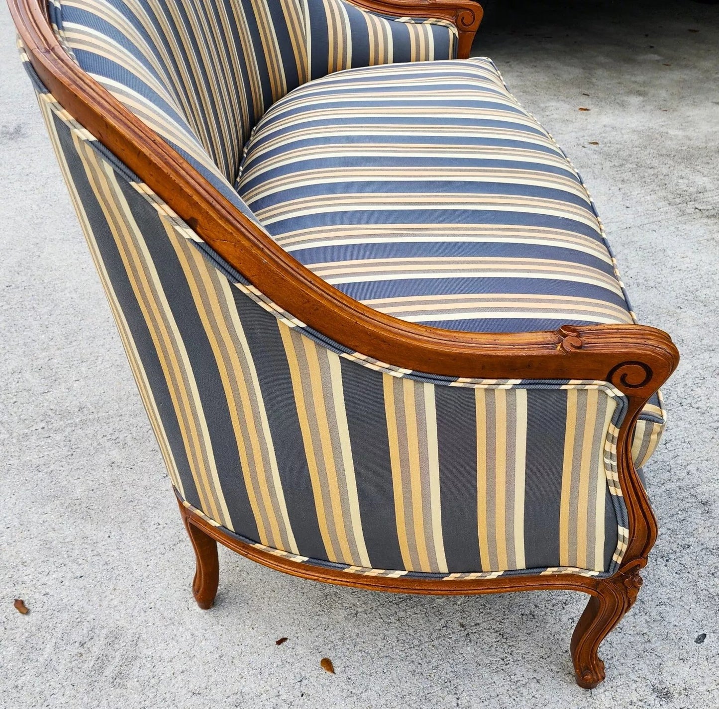 Antique French Walnut Settee