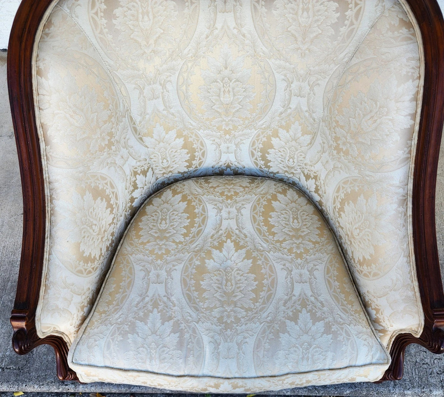 Henredon Louis XV Duchesse Brisée Longue Chair French Bergère