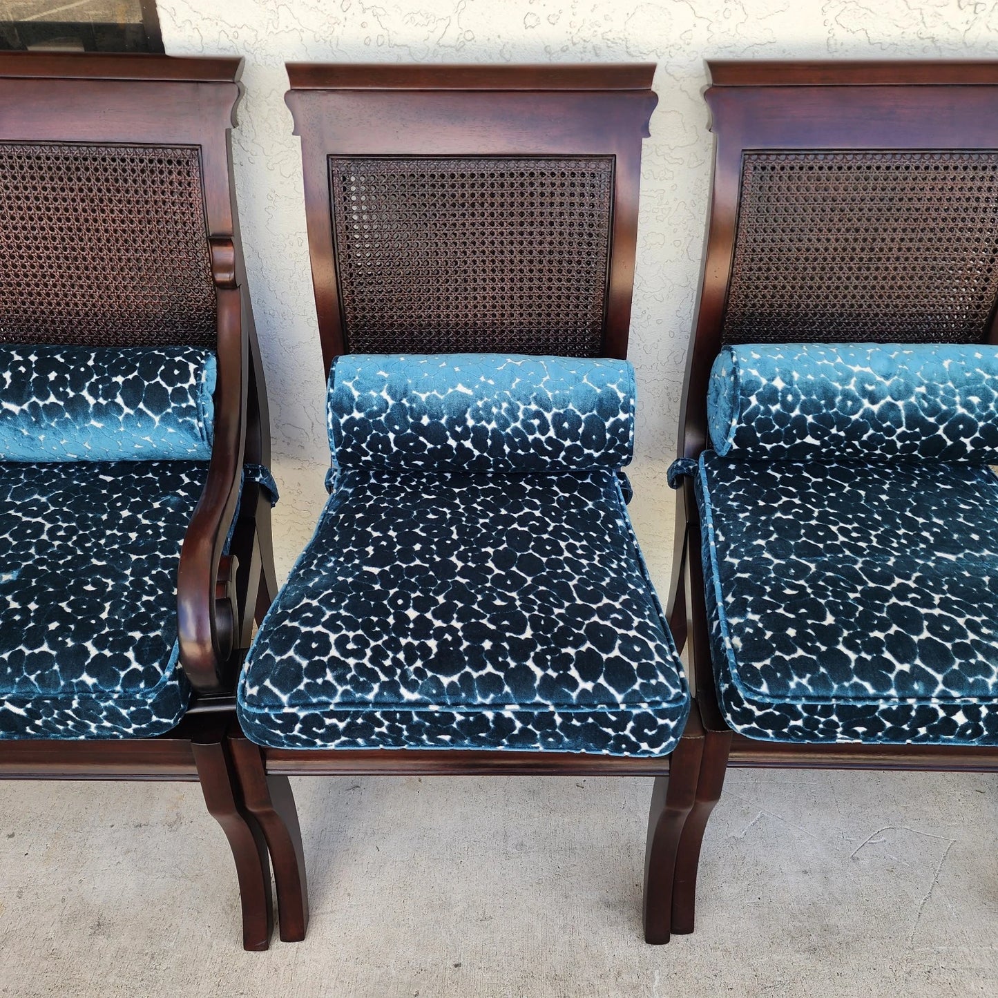 Stanley British Colonial Dining Chairs American Craftsman Collection Set of 6