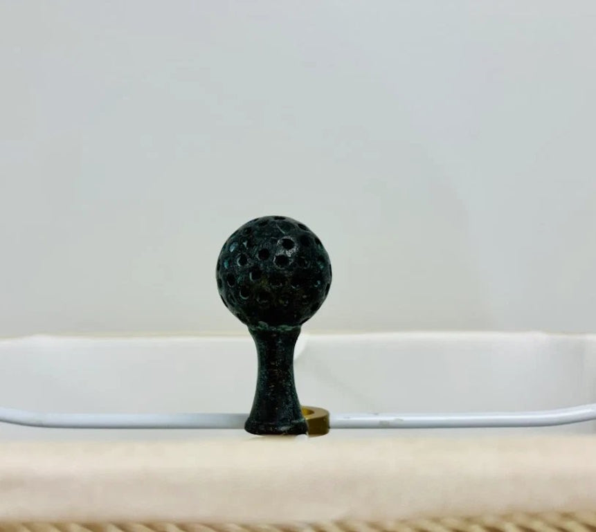 Maitland Smith Bronze Golfer Table Lamp