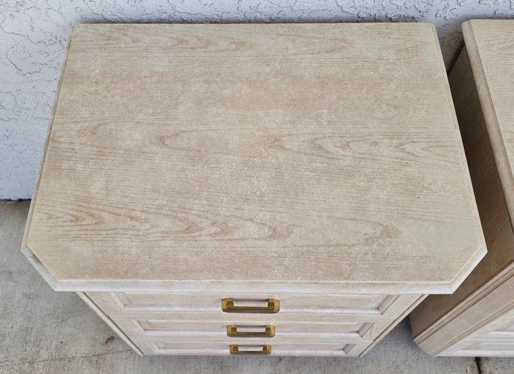 Henredon Charisma Nightstands Side Tables Picklewood Pair