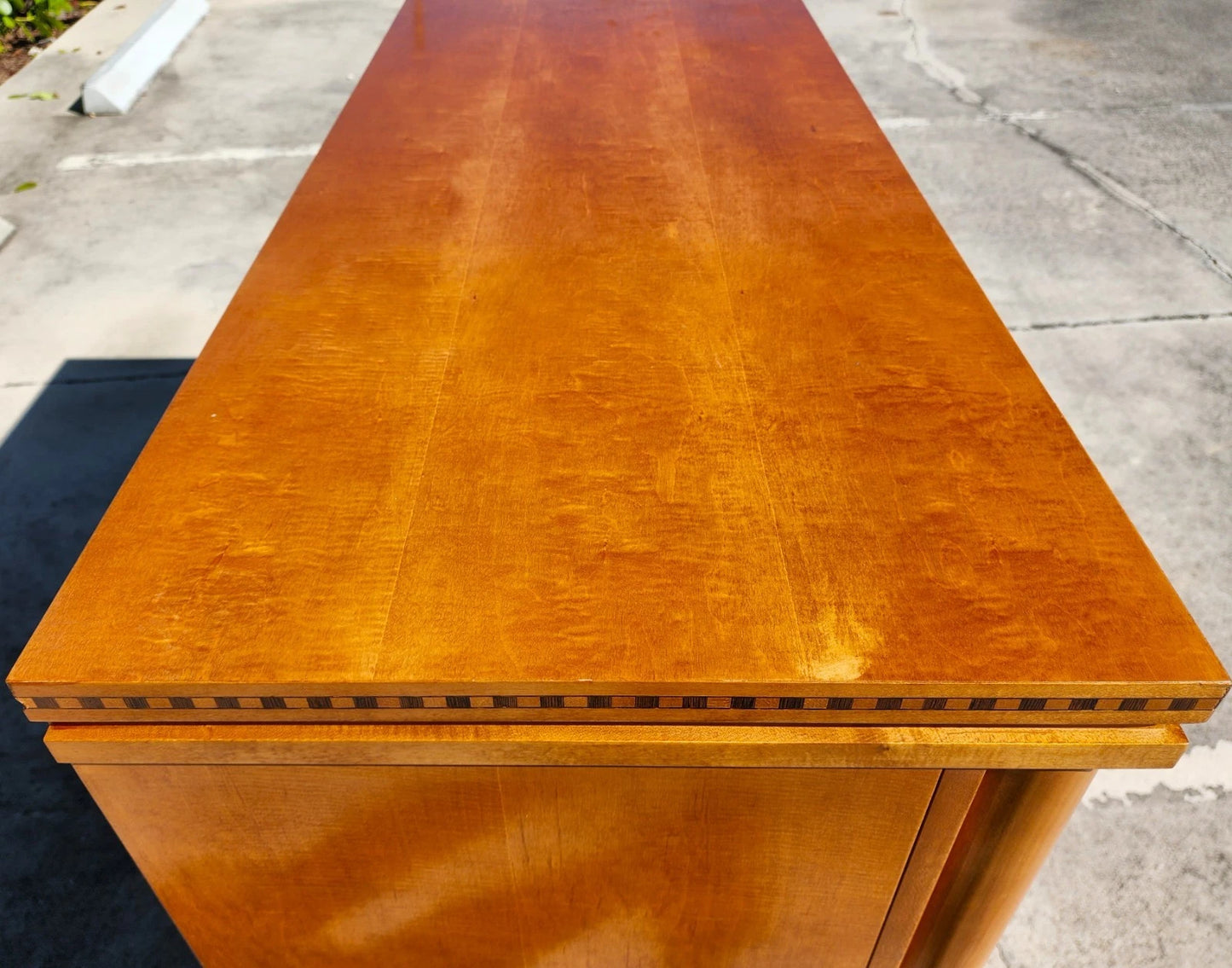 HICKORY WHITE BIEDERMEIER Dresser Cabinet TV Stand from GENESIS COLLECTION