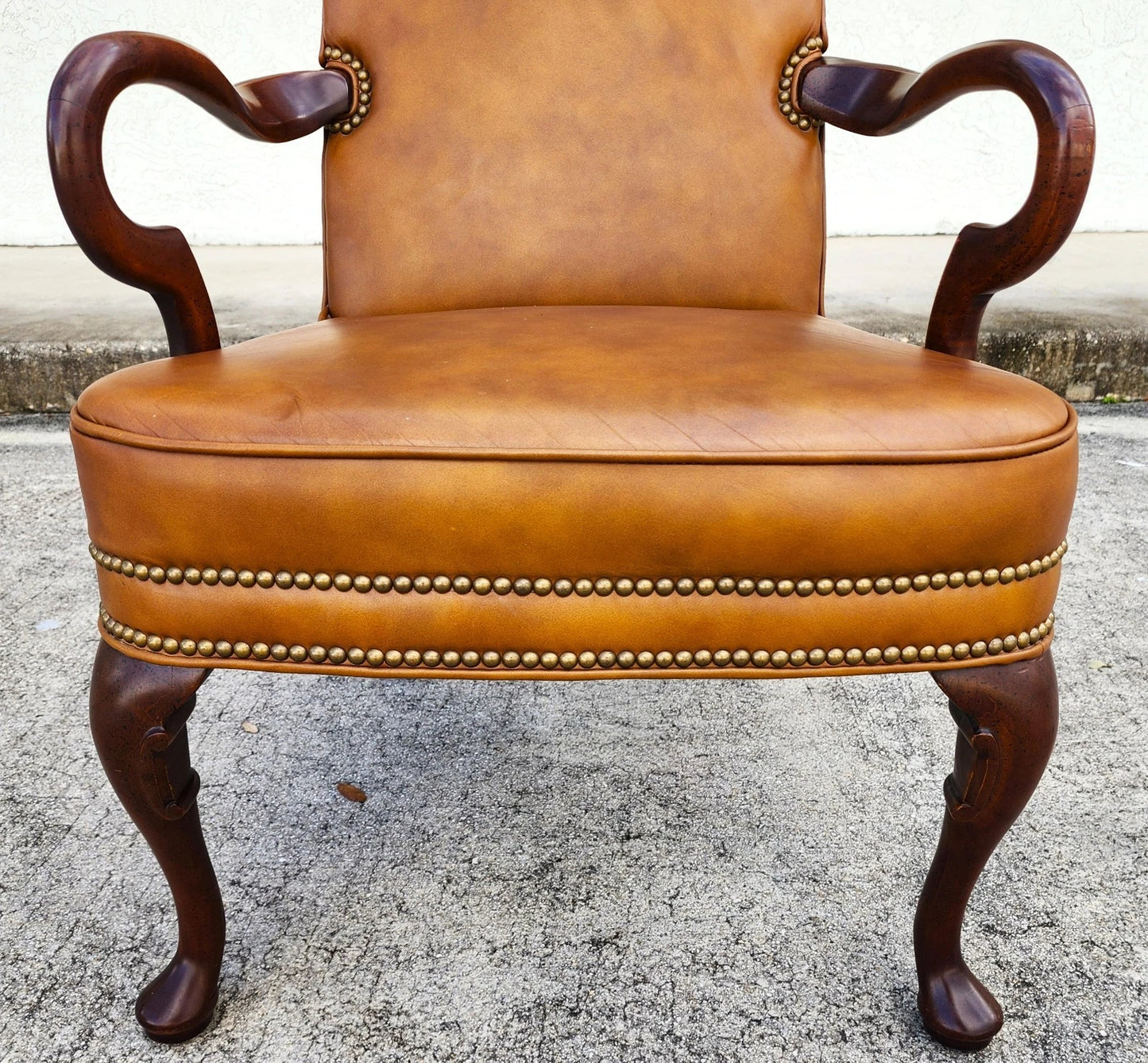 Vintage Guerin Leather Armchair by Leathercraft