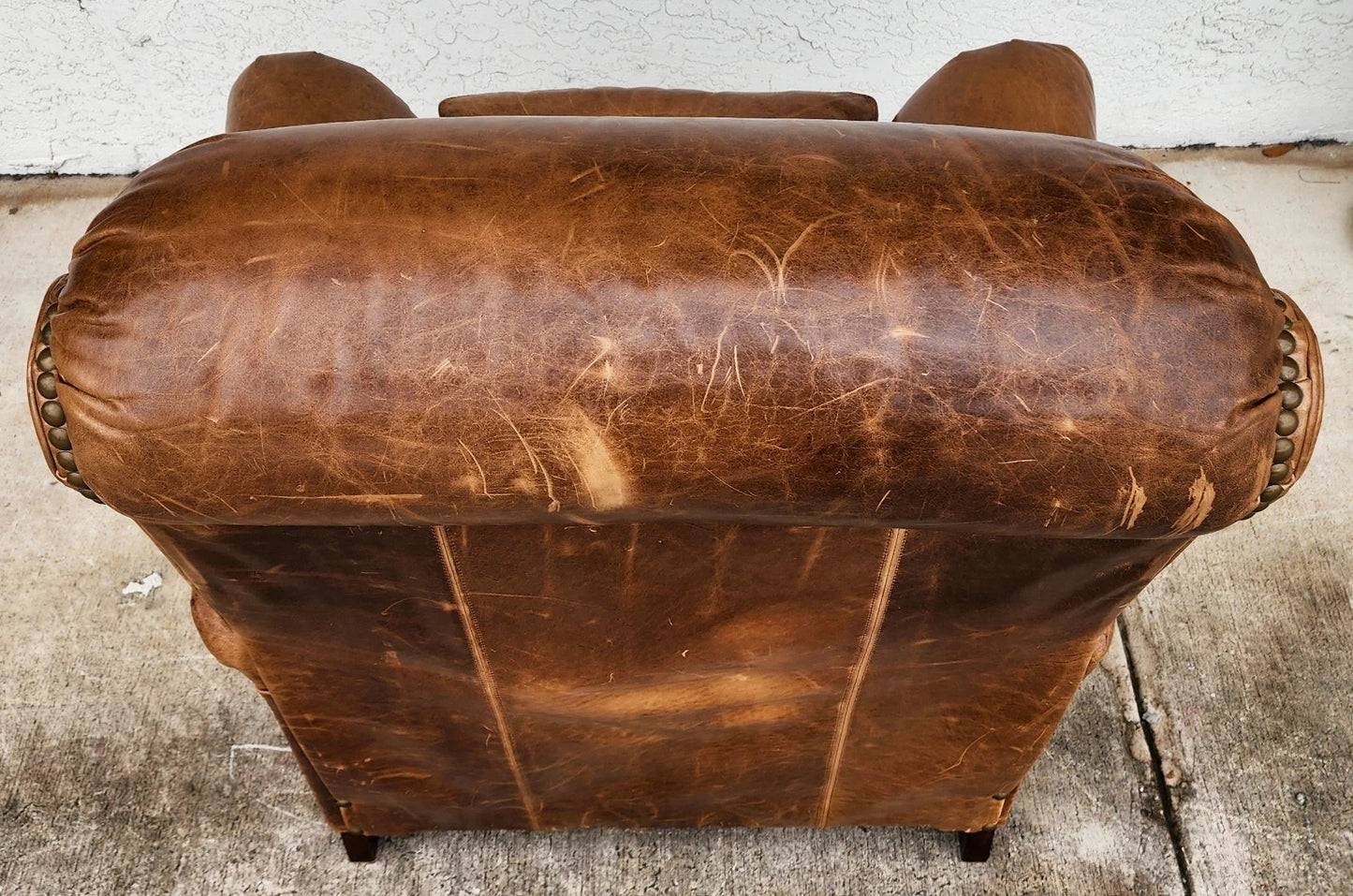 Vintage Barcalounger Leather Recliner Classic