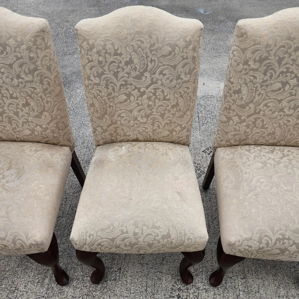 Queen Anne Dining Chairs by Bombay Company Set of 5