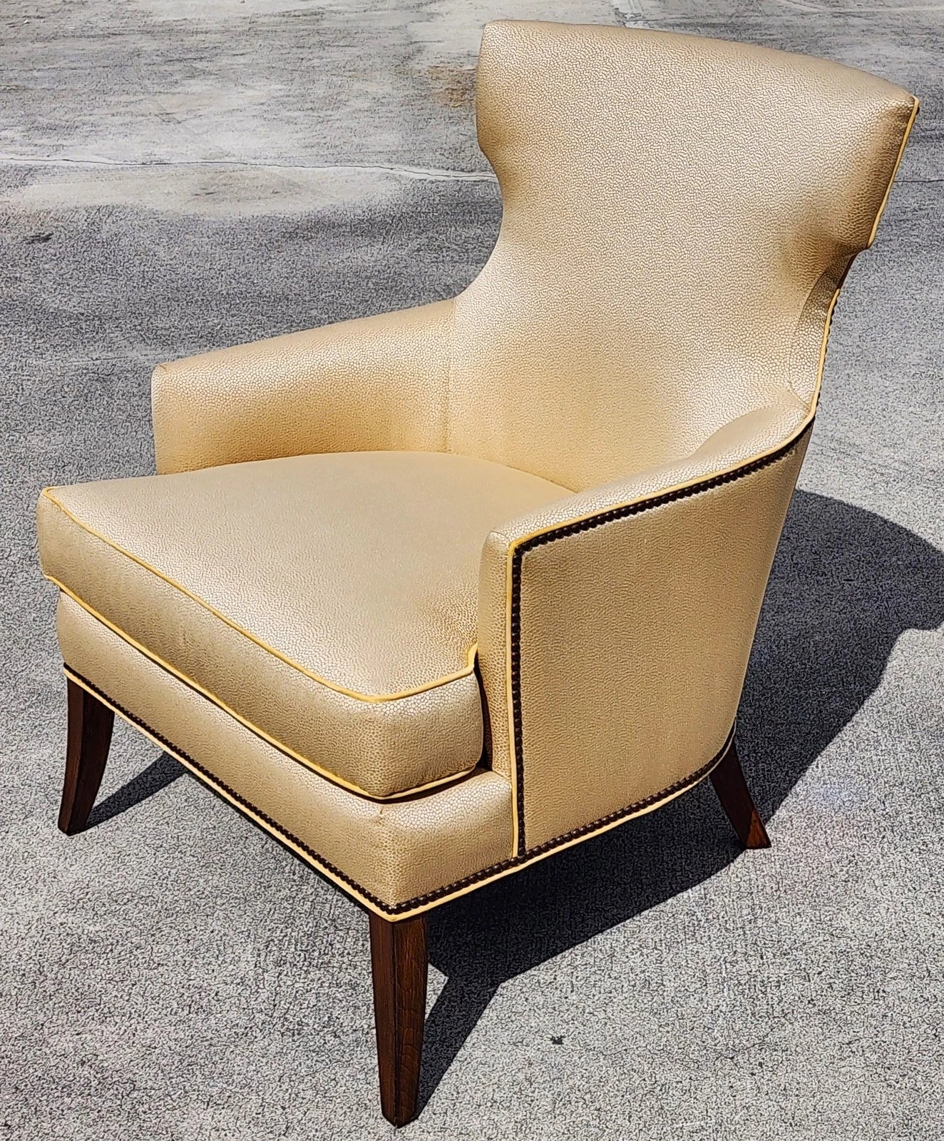 MCM Wingback lounge Chair by Stanford Furniture Co