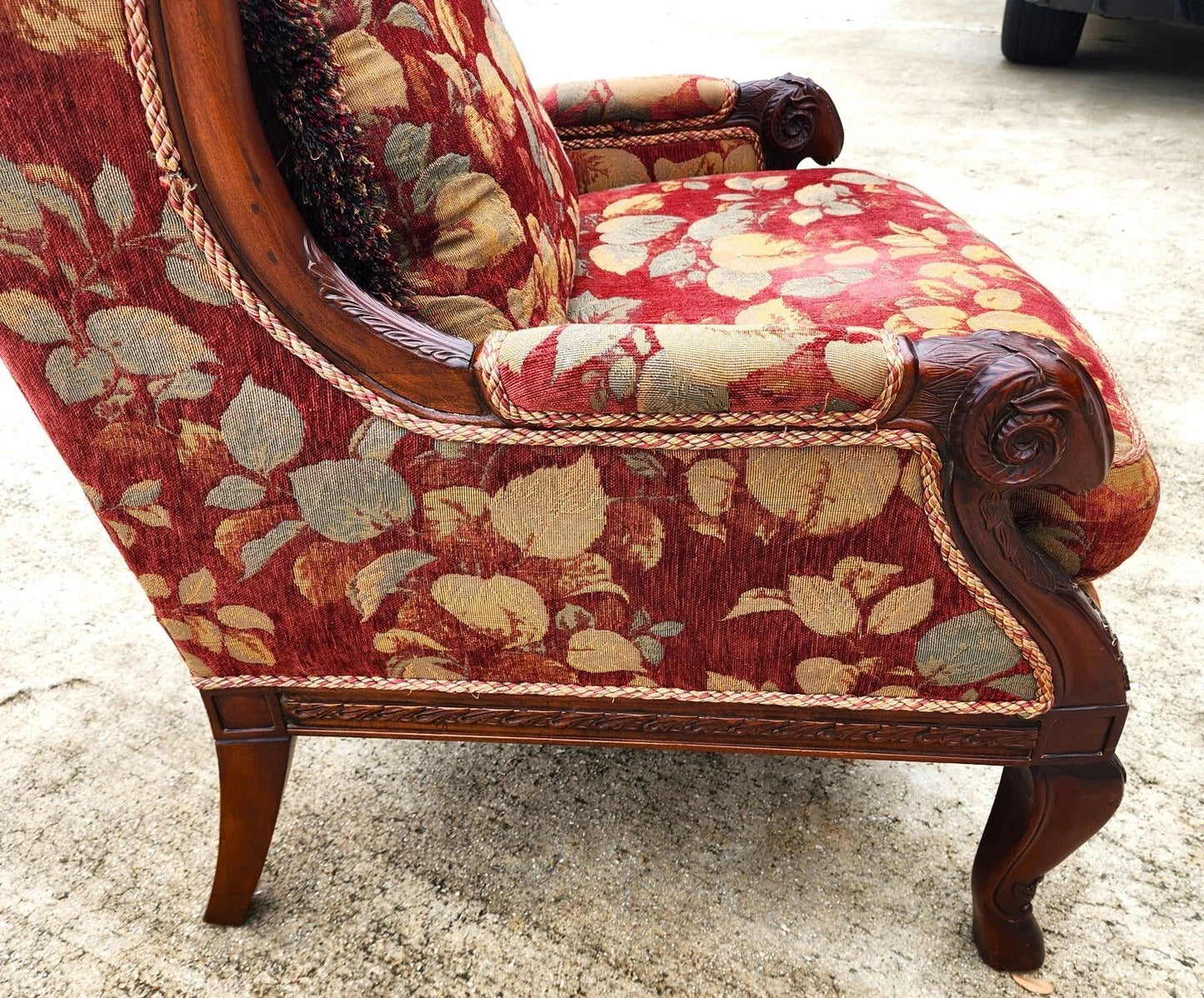 Rams Head Library Reading Lounge Chair by Key City Furniture