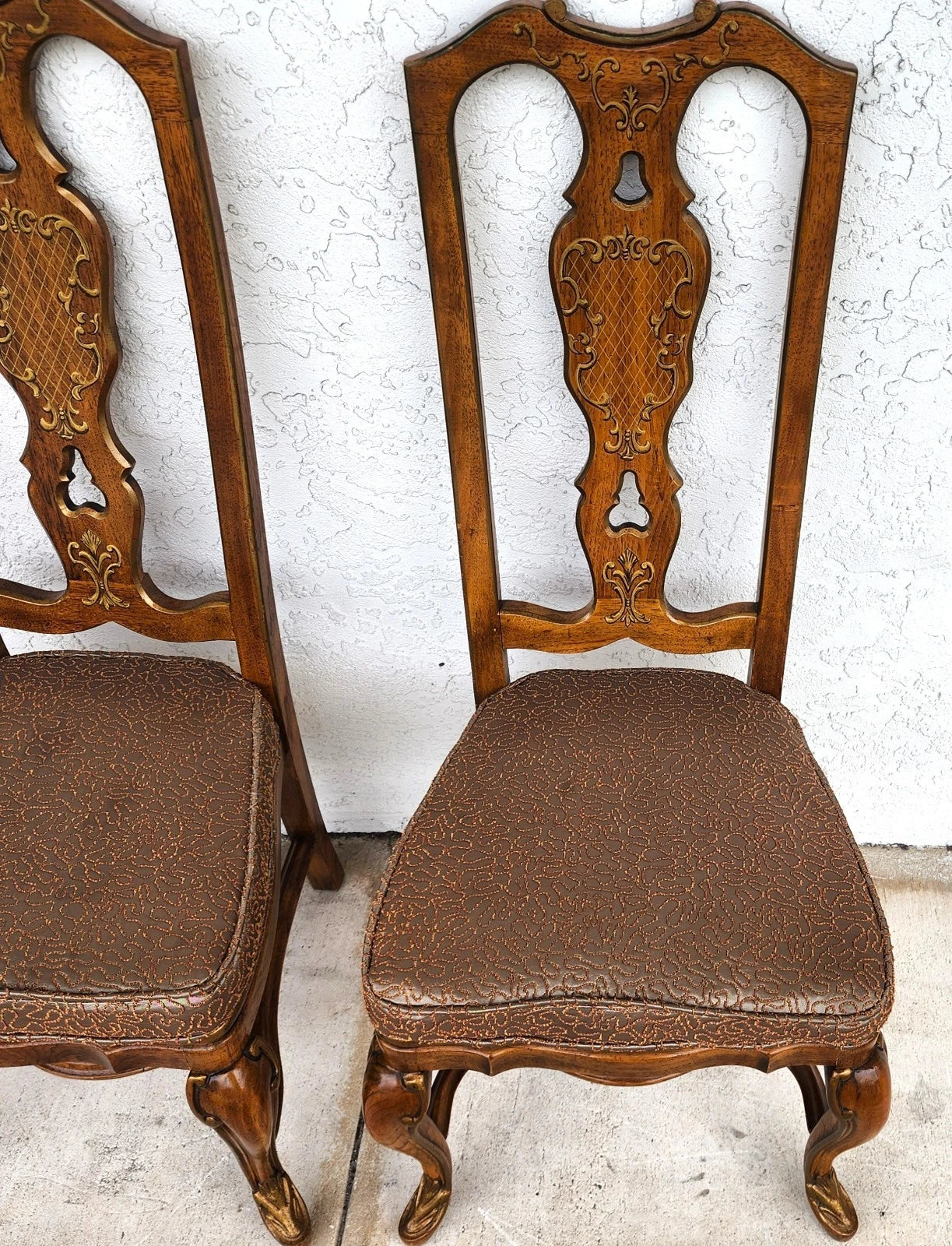 Drexel Italian Tuscan Dining Chairs Set of 6