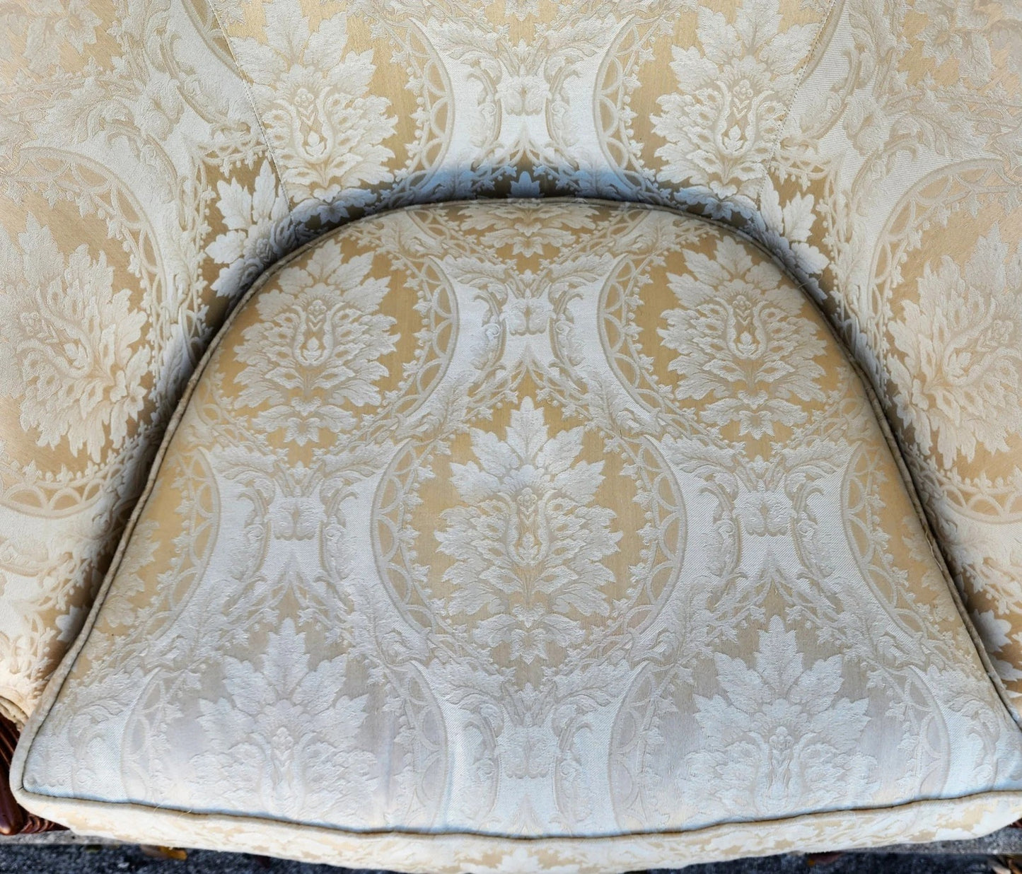 Henredon Louis XV Duchesse Brisée Longue Chair French Bergère