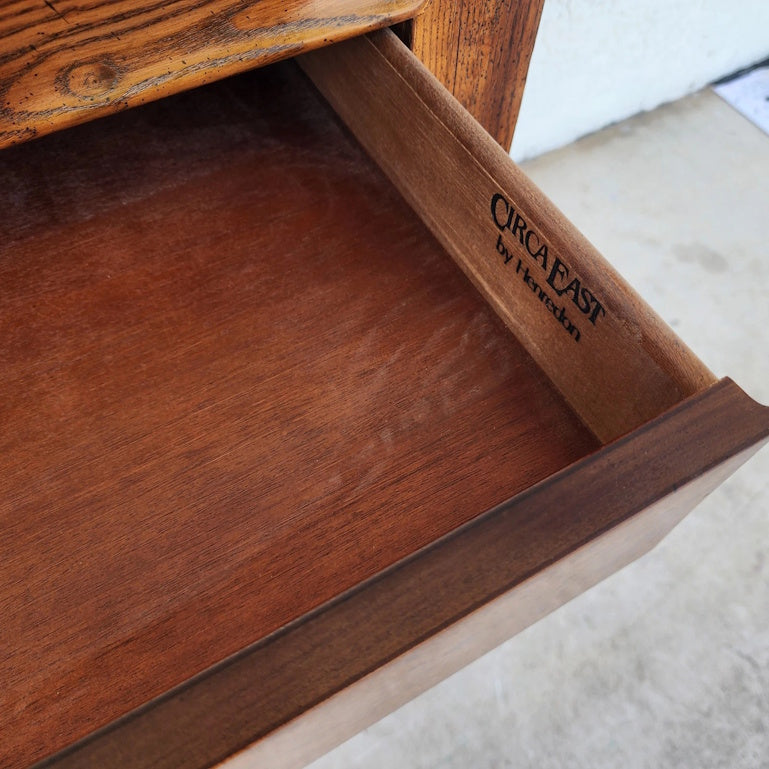 Henredon Circa East Console Table Bar Desk