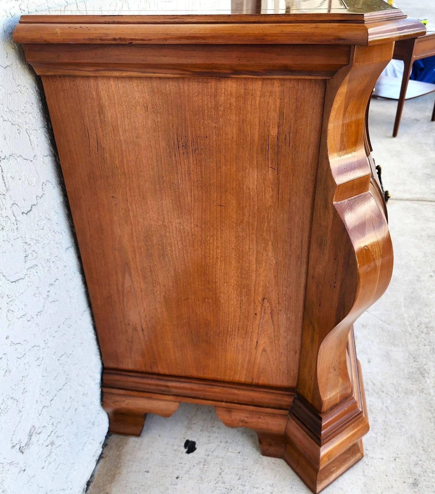 Vintage Century Furniture Bombe Chest of Drawers