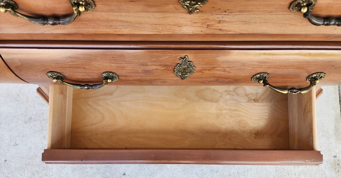 Vintage Century Furniture Bombe Chest of Drawers