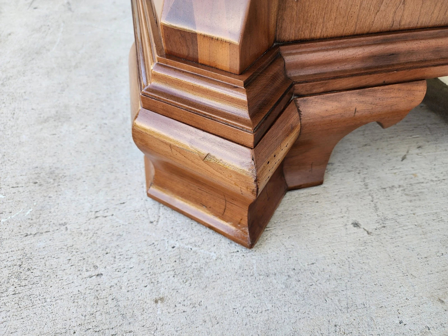 Vintage Century Furniture Bombe Chest of Drawers