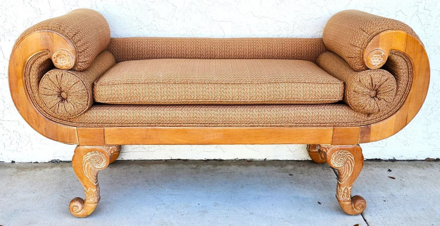 Vintage French Empire Bench