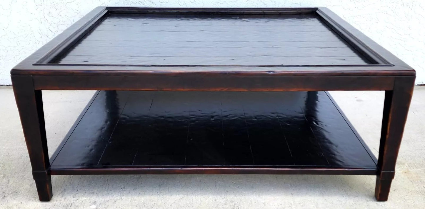 Bernhardt Vintage Patina Coffee Cocktail Table 48"