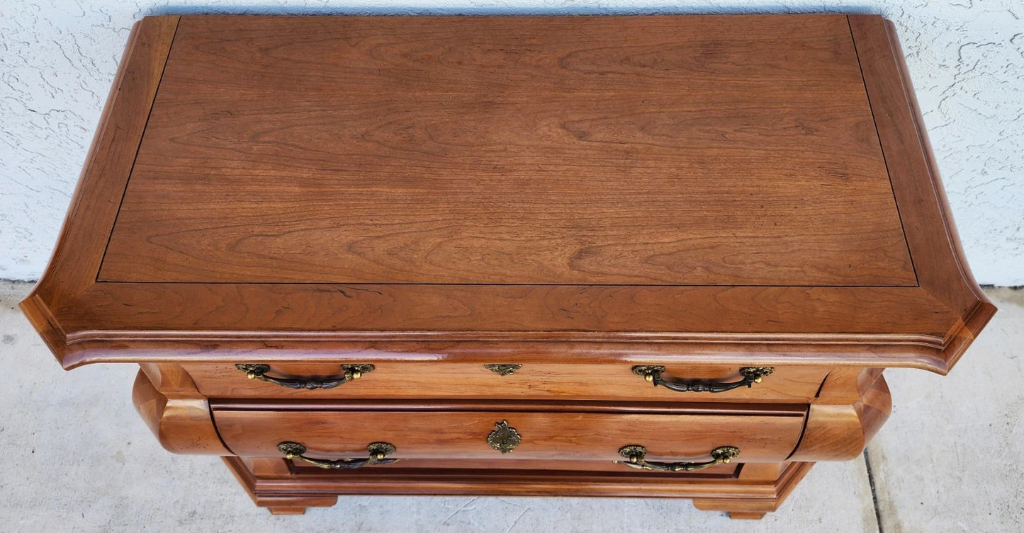 Vintage Century Furniture Bombe Chest of Drawers