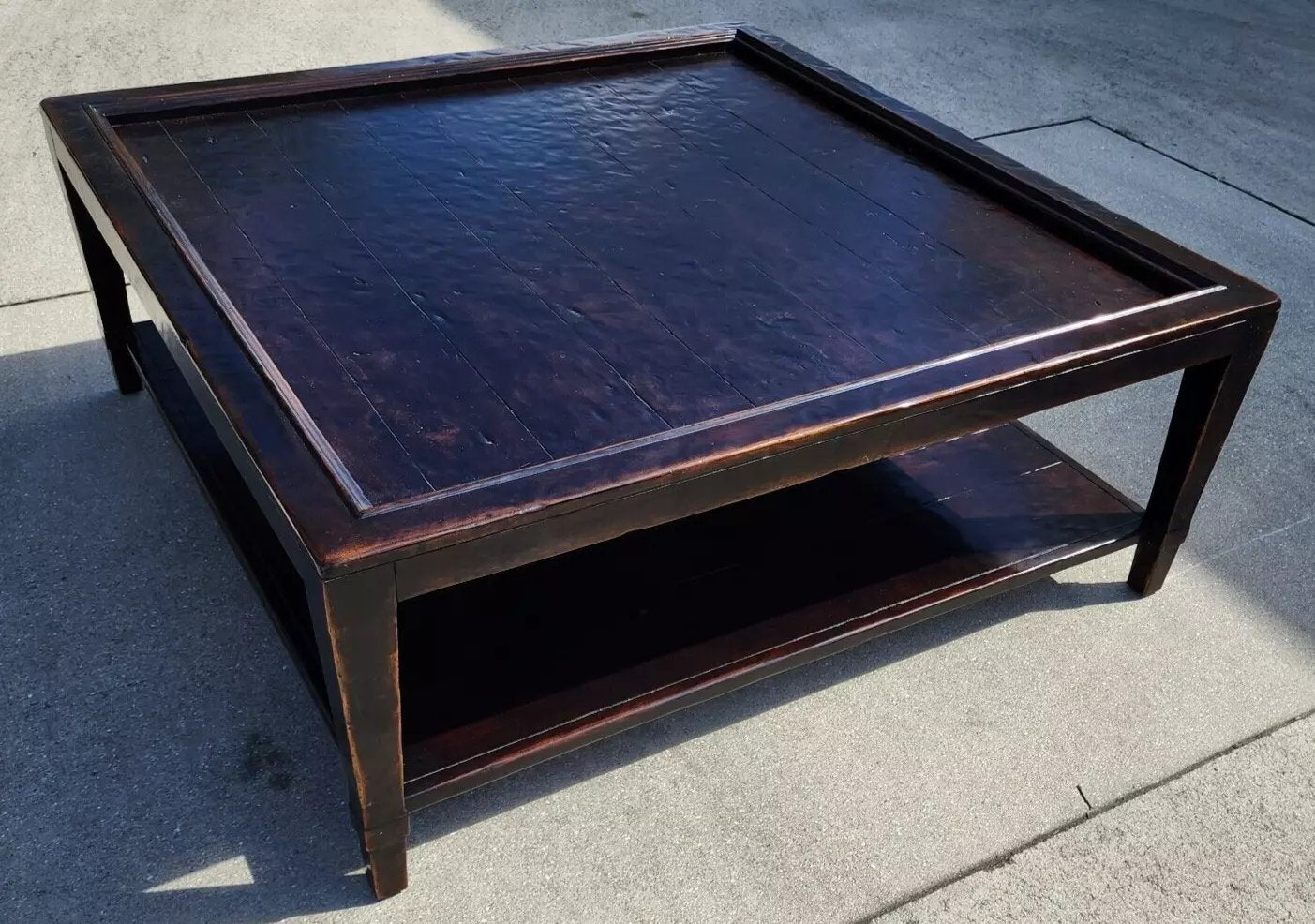 Bernhardt Vintage Patina Coffee Cocktail Table 48"