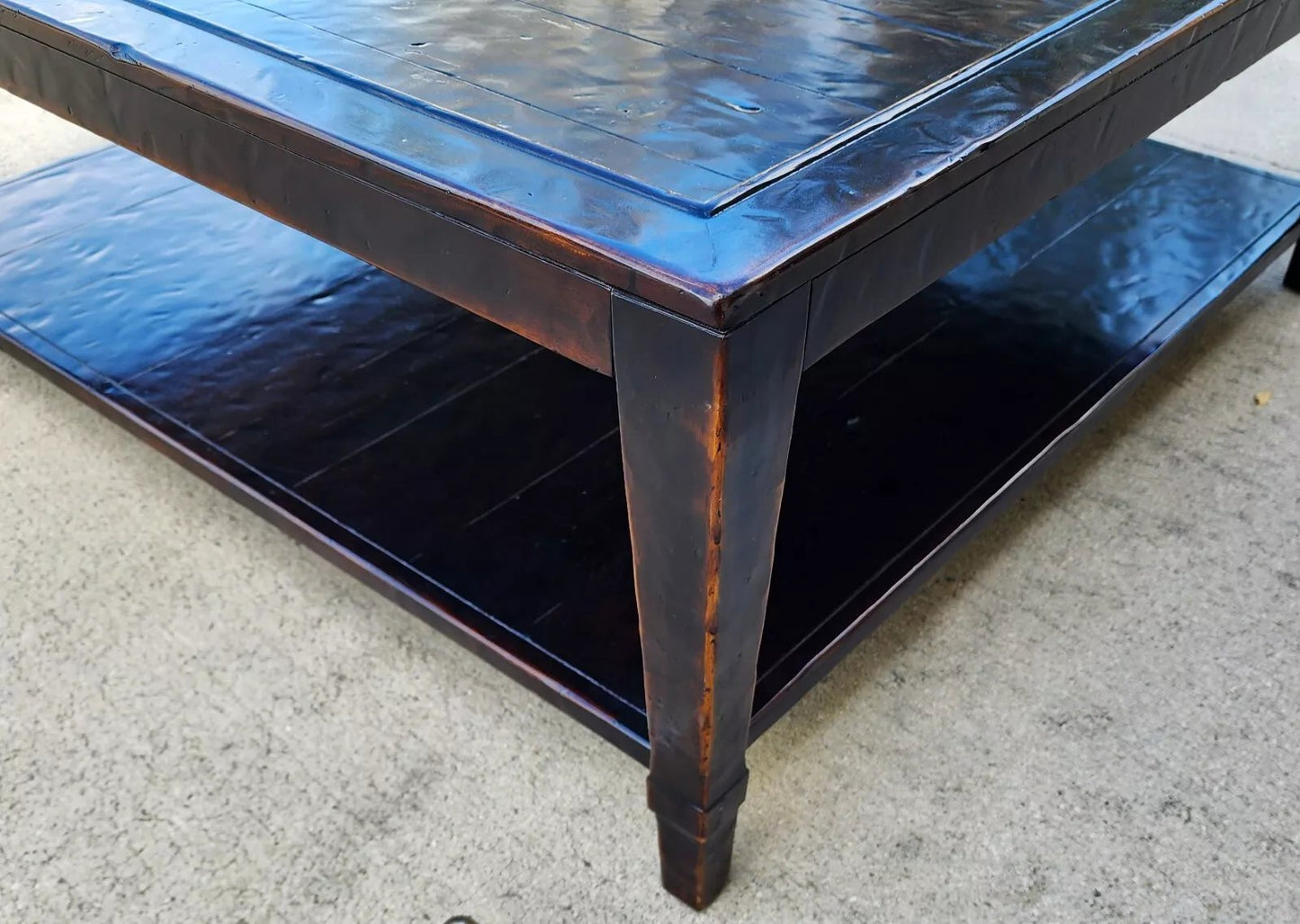Bernhardt Vintage Patina Coffee Cocktail Table 48"