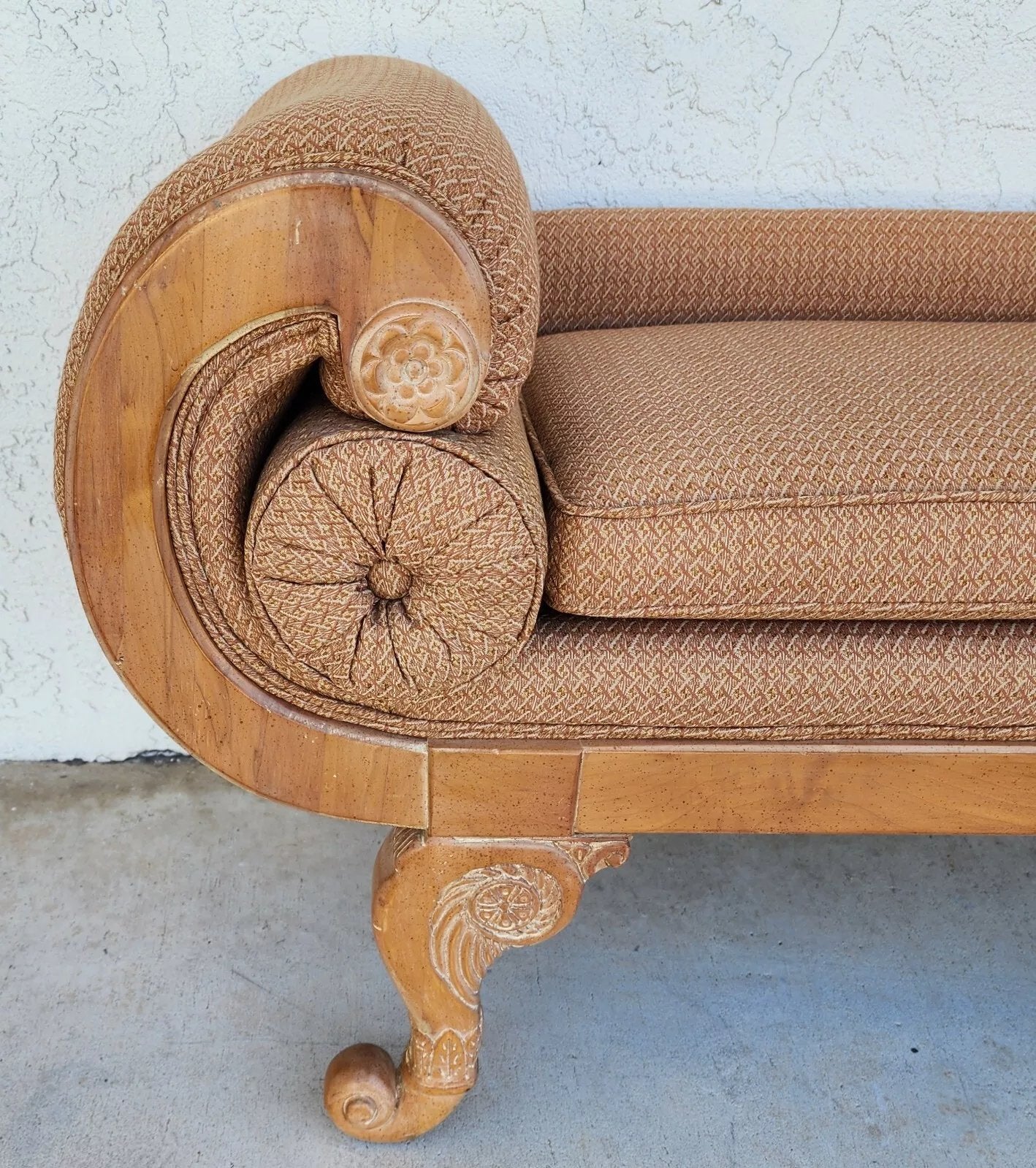 Vintage French Empire Bench