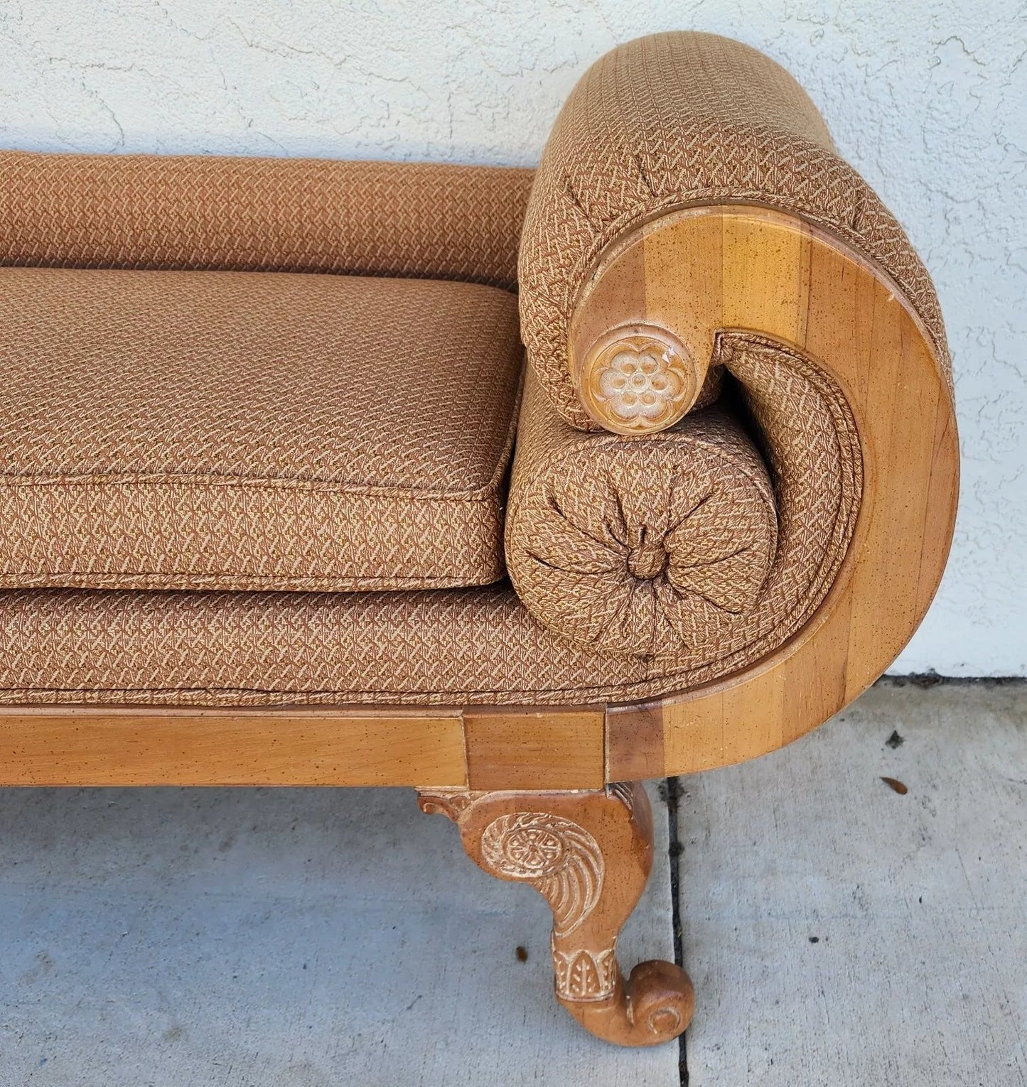 Vintage French Empire Bench