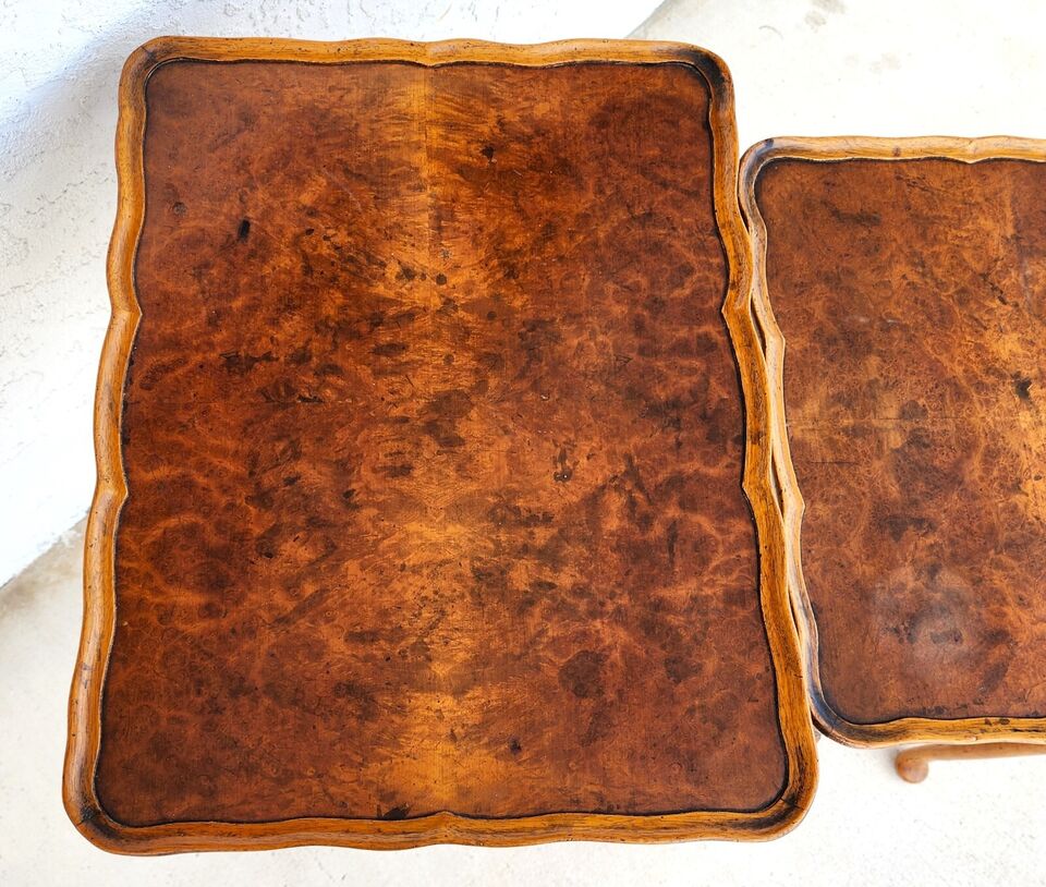 English Nesting Tables by Bevan Funnell Reprodux