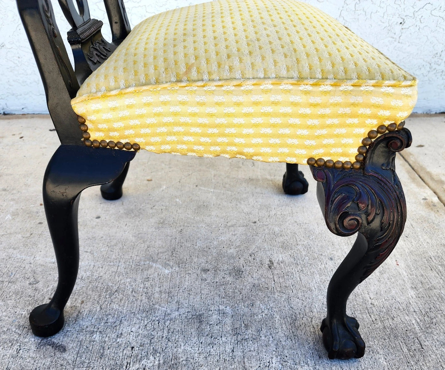 Antique English Georgian Side Chair ca 1750