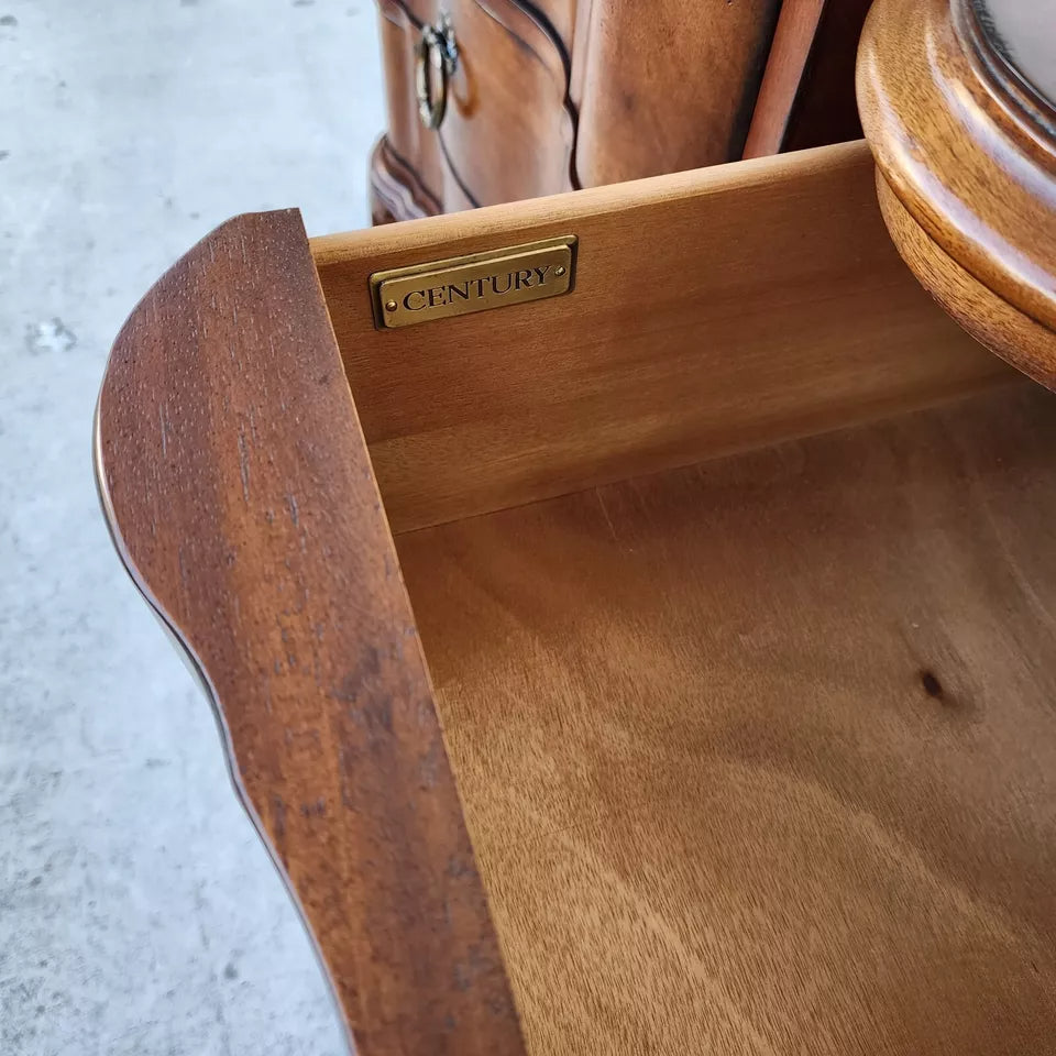 Pair Italian Bedside Chests Nightstands by CENTURY FURNITURE