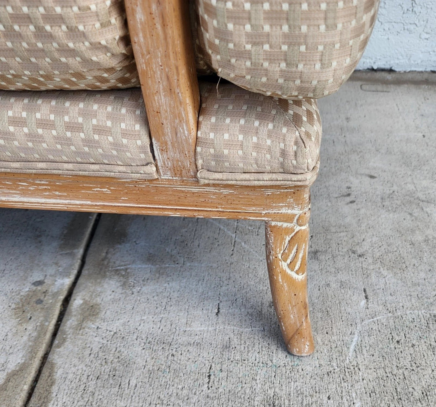 Century Furniture French Country Lounge Chairs Pair