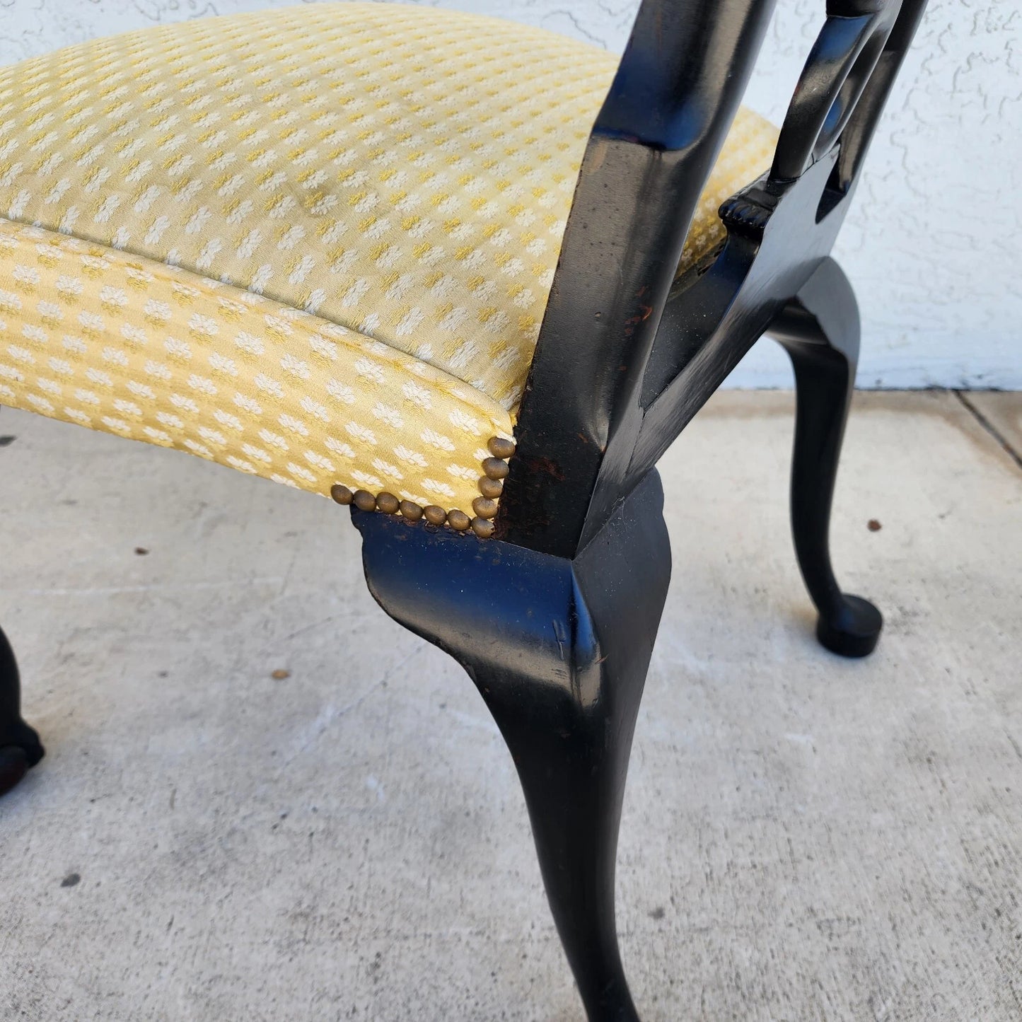 Antique English Georgian Side Chair ca 1750