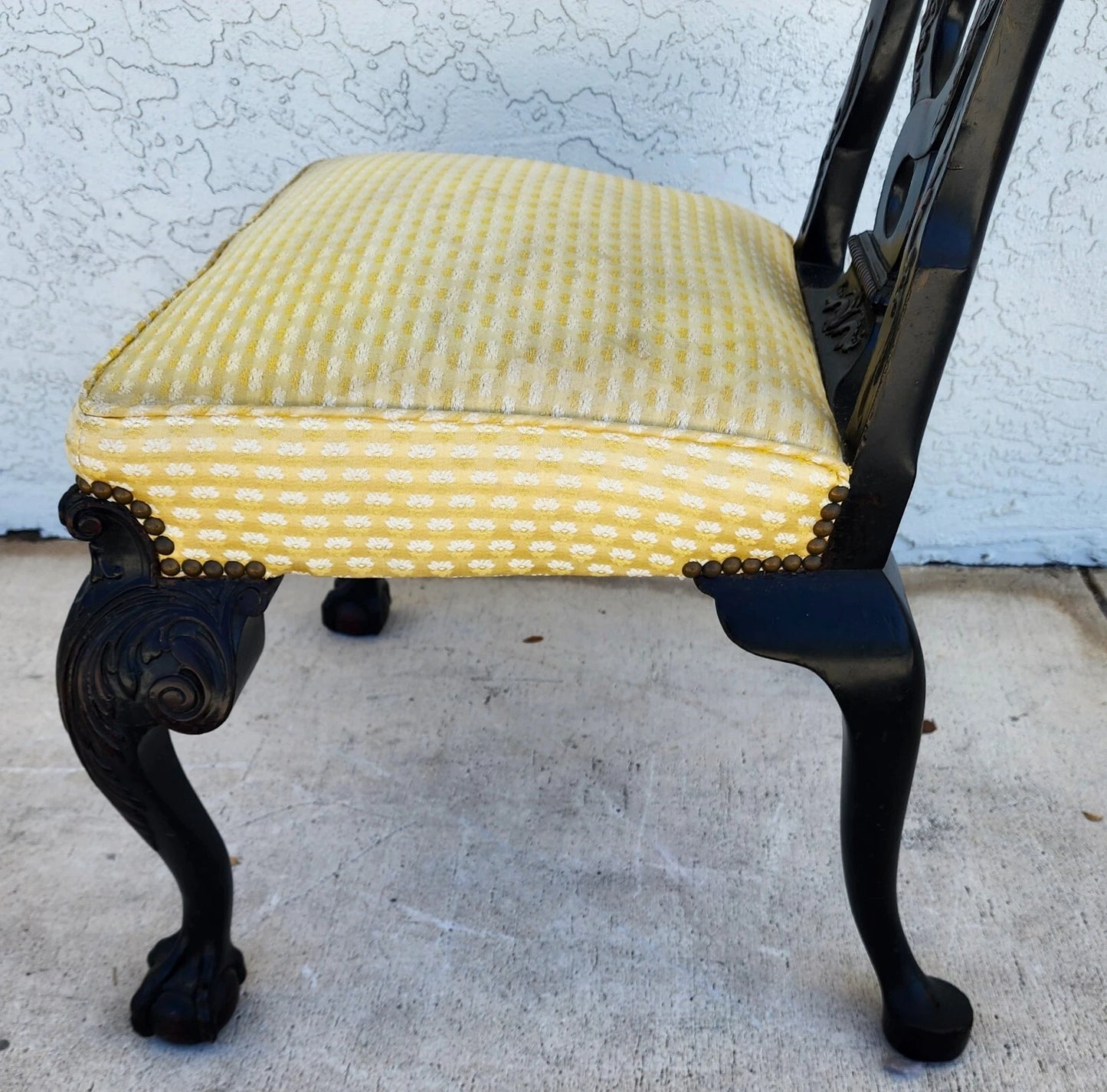 Antique English Georgian Side Chair ca 1750