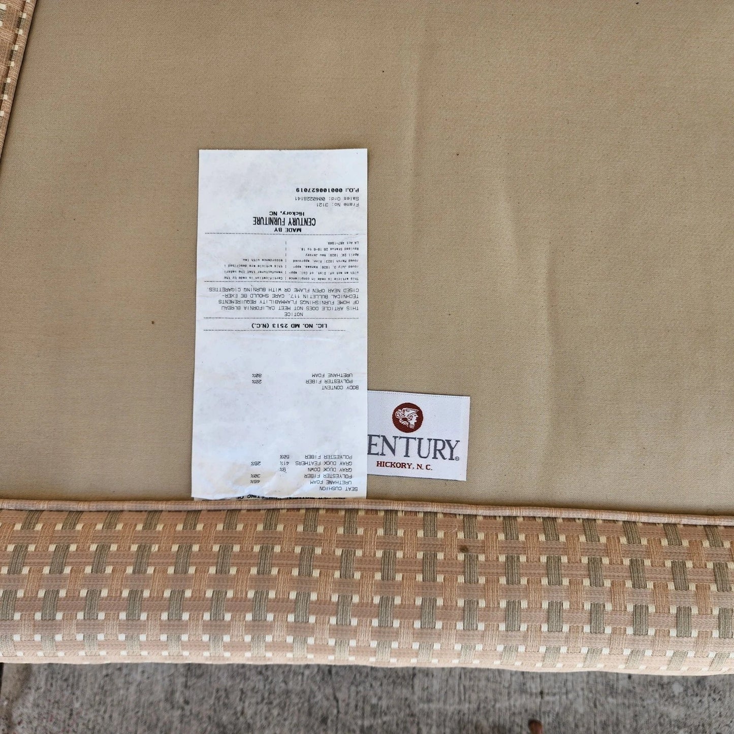 Century Furniture French Country Lounge Chairs Pair