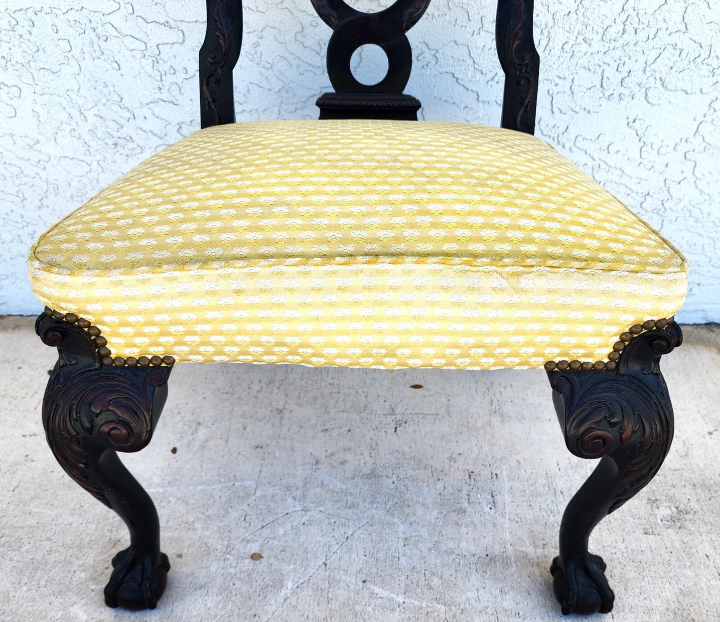 Antique English Georgian Side Chair ca 1750
